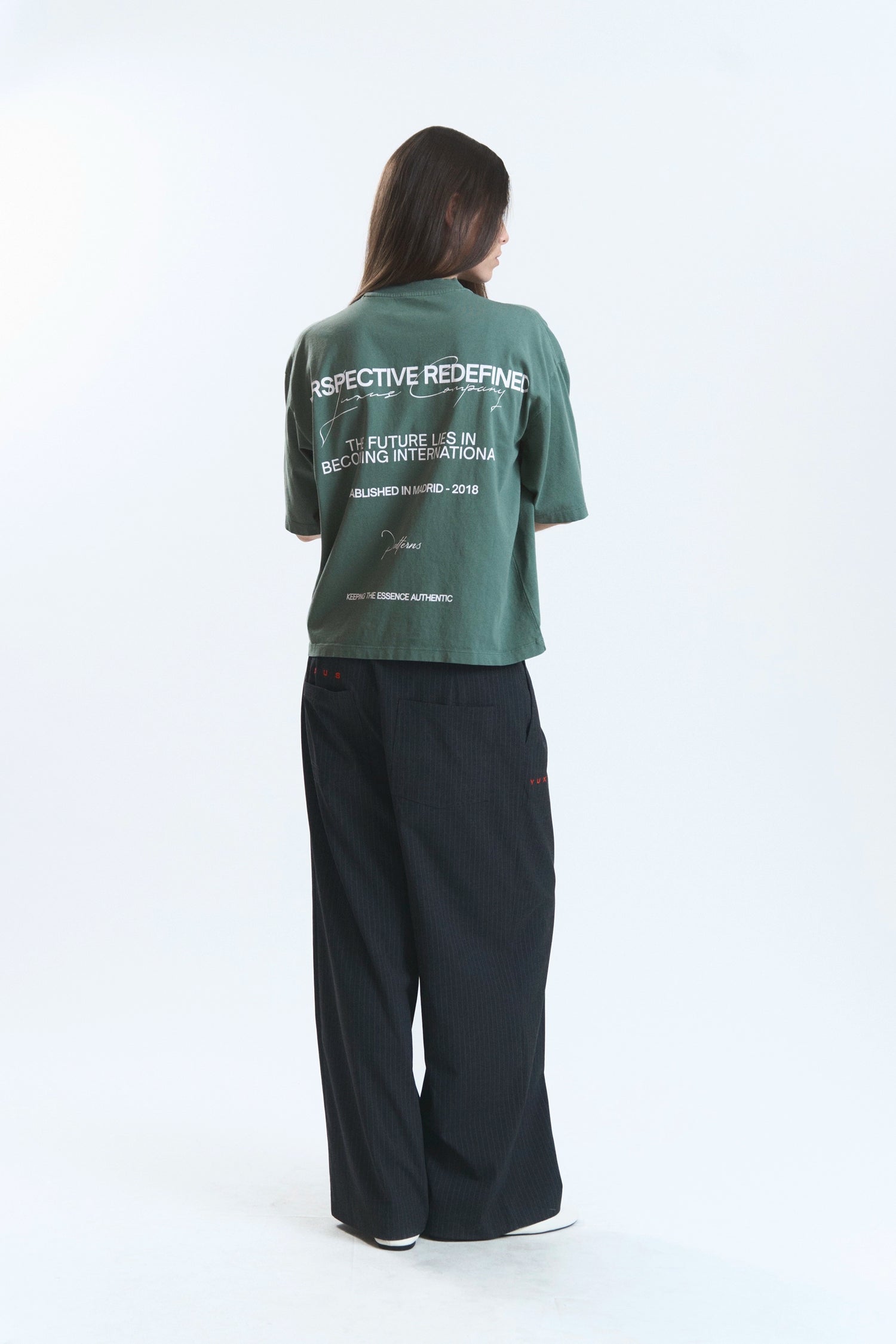 MARBLE "PATTERNS" T-SHIRT GREEN