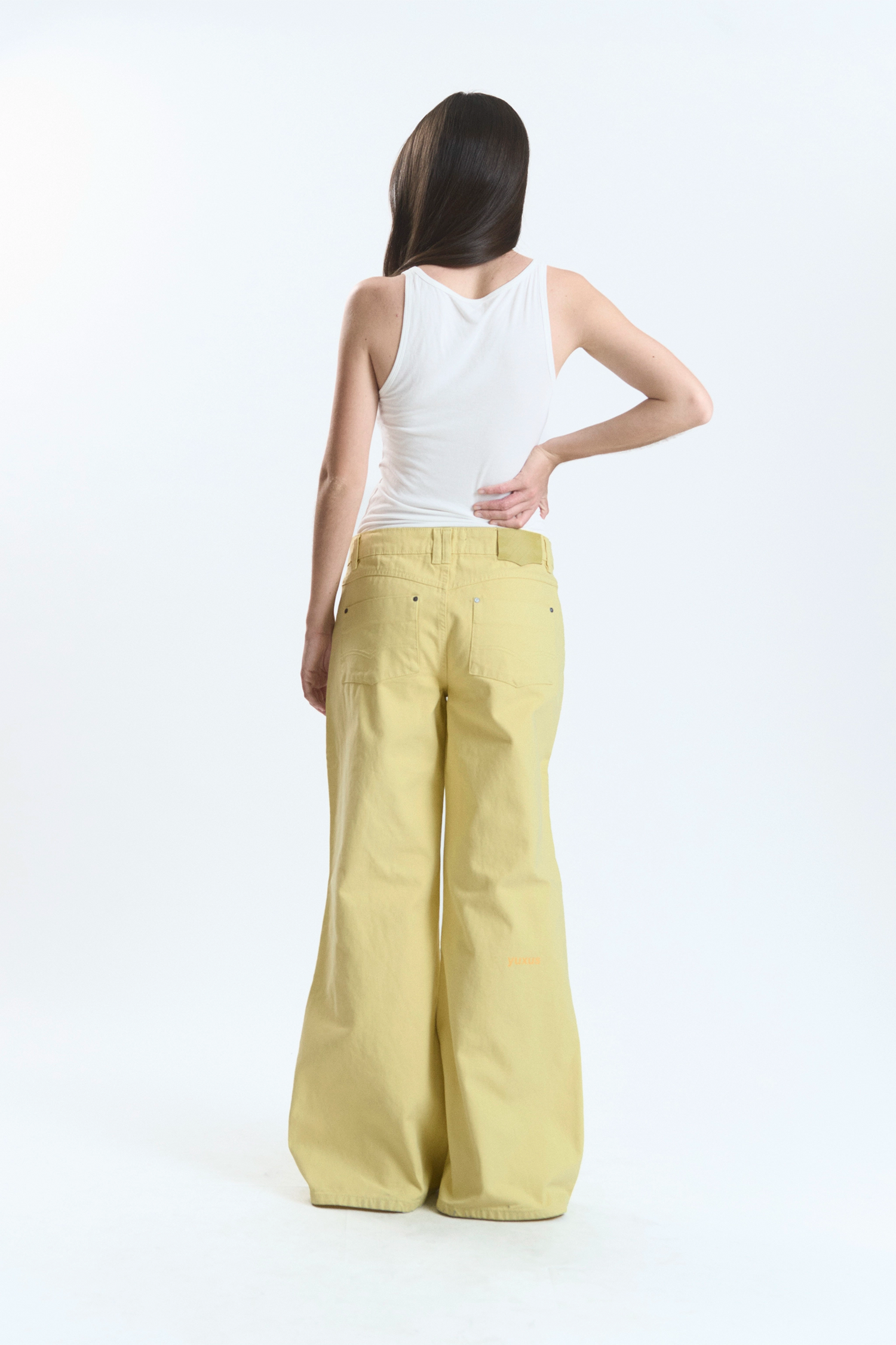SIGNAL "LOWERCASE" PANTS YELLOW