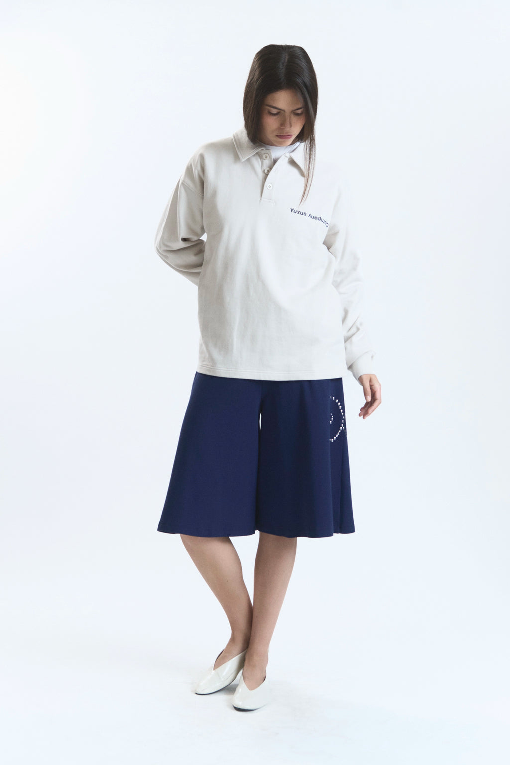 FLAT "MEMORIES" POLO WHITE