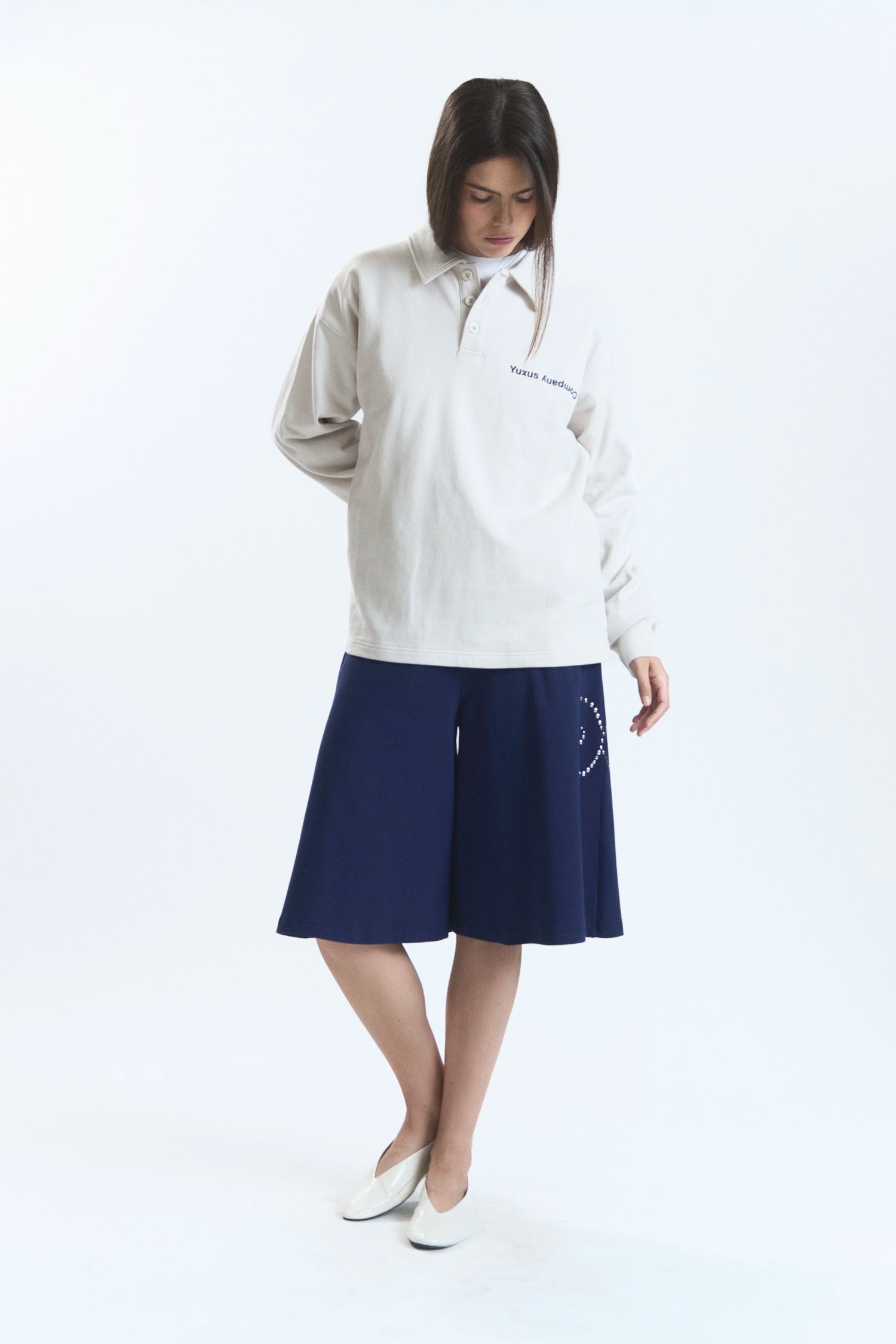 FLAT "MEMORIES" POLO WHITE