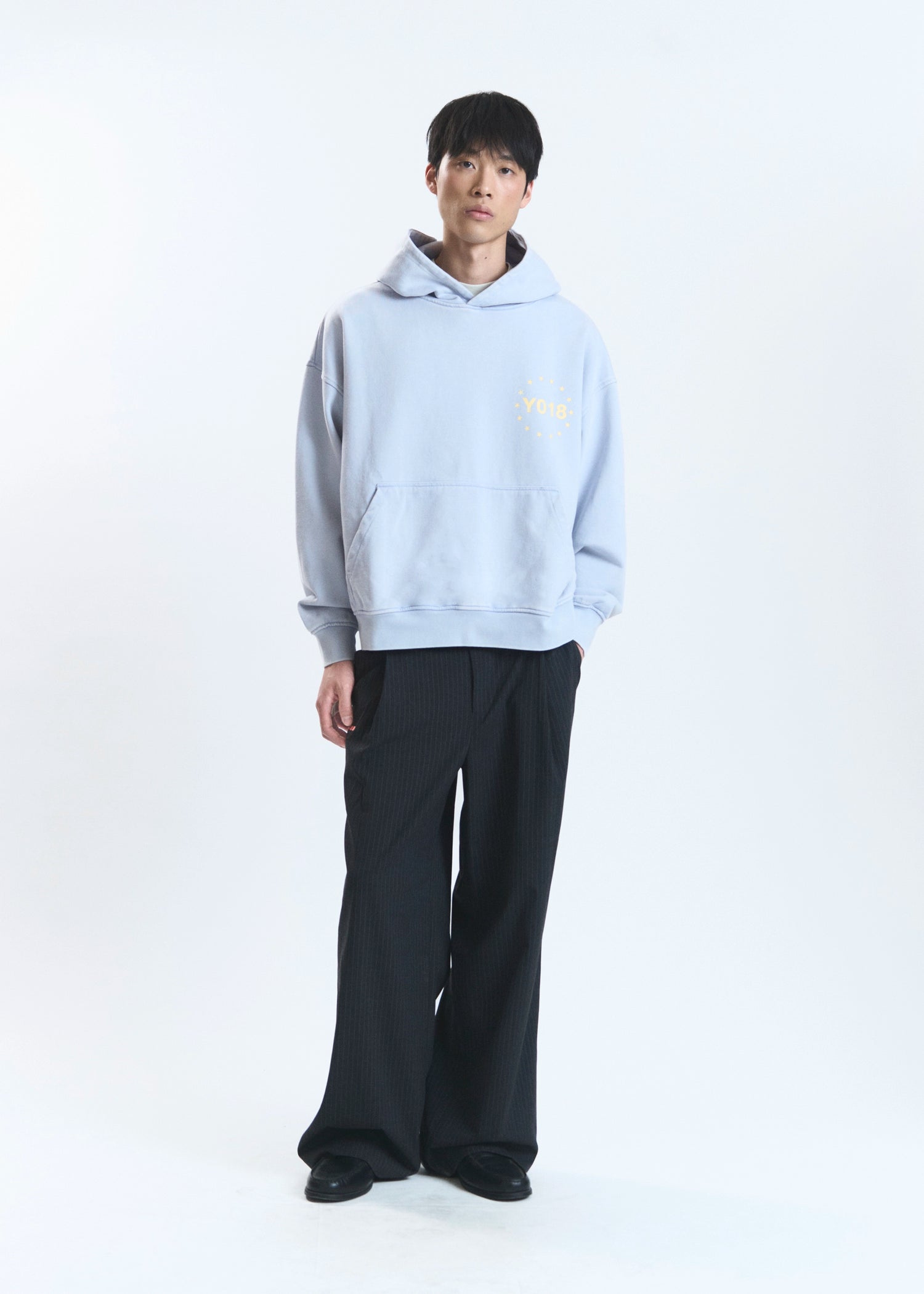 FLOW "MEMORIES" HOODIE LIGHT BLUE
