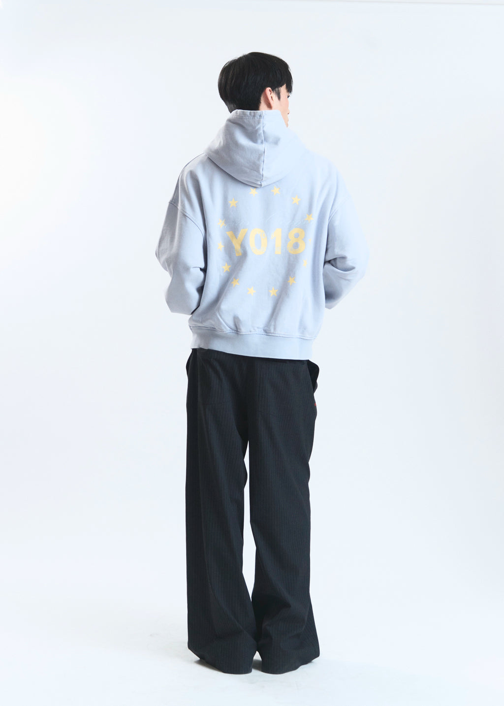 FLOW "MEMORIES" HOODIE LIGHT BLUE