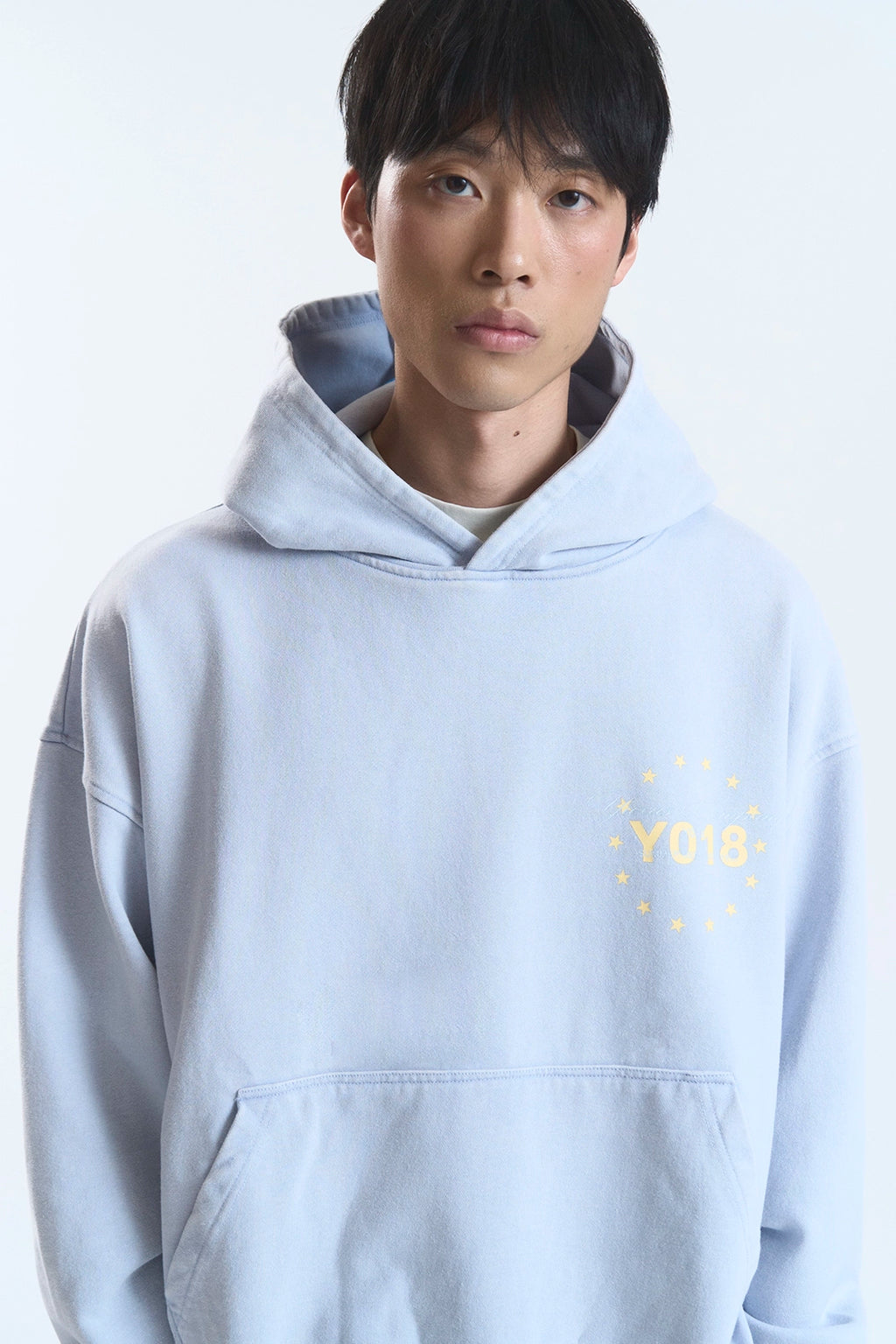 FLOW "MEMORIES" HOODIE LIGHT BLUE