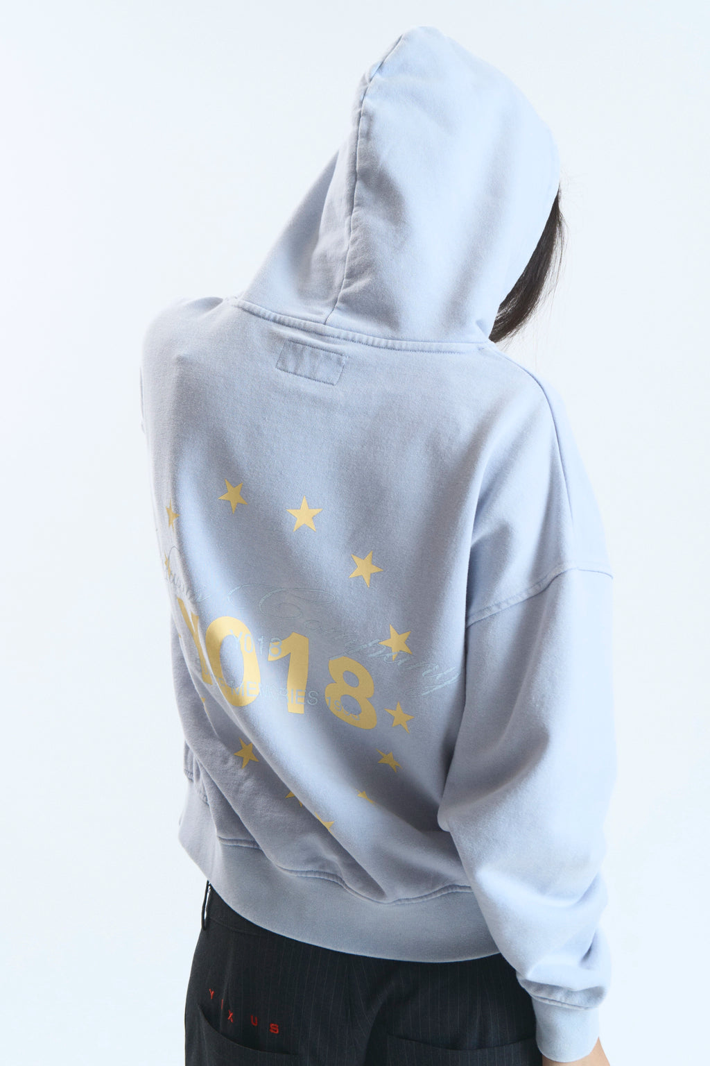 FLOW "MEMORIES" HOODIE LIGHT BLUE