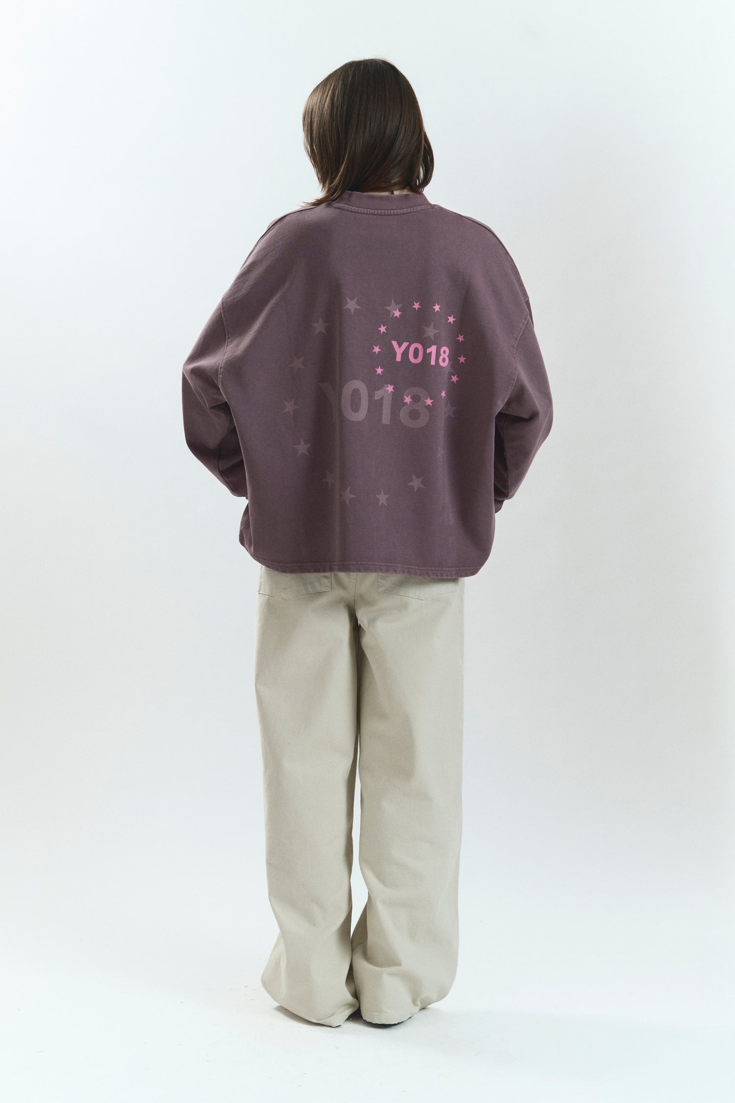 ZEST "LOWERCASE" CREWNECK PURPLE