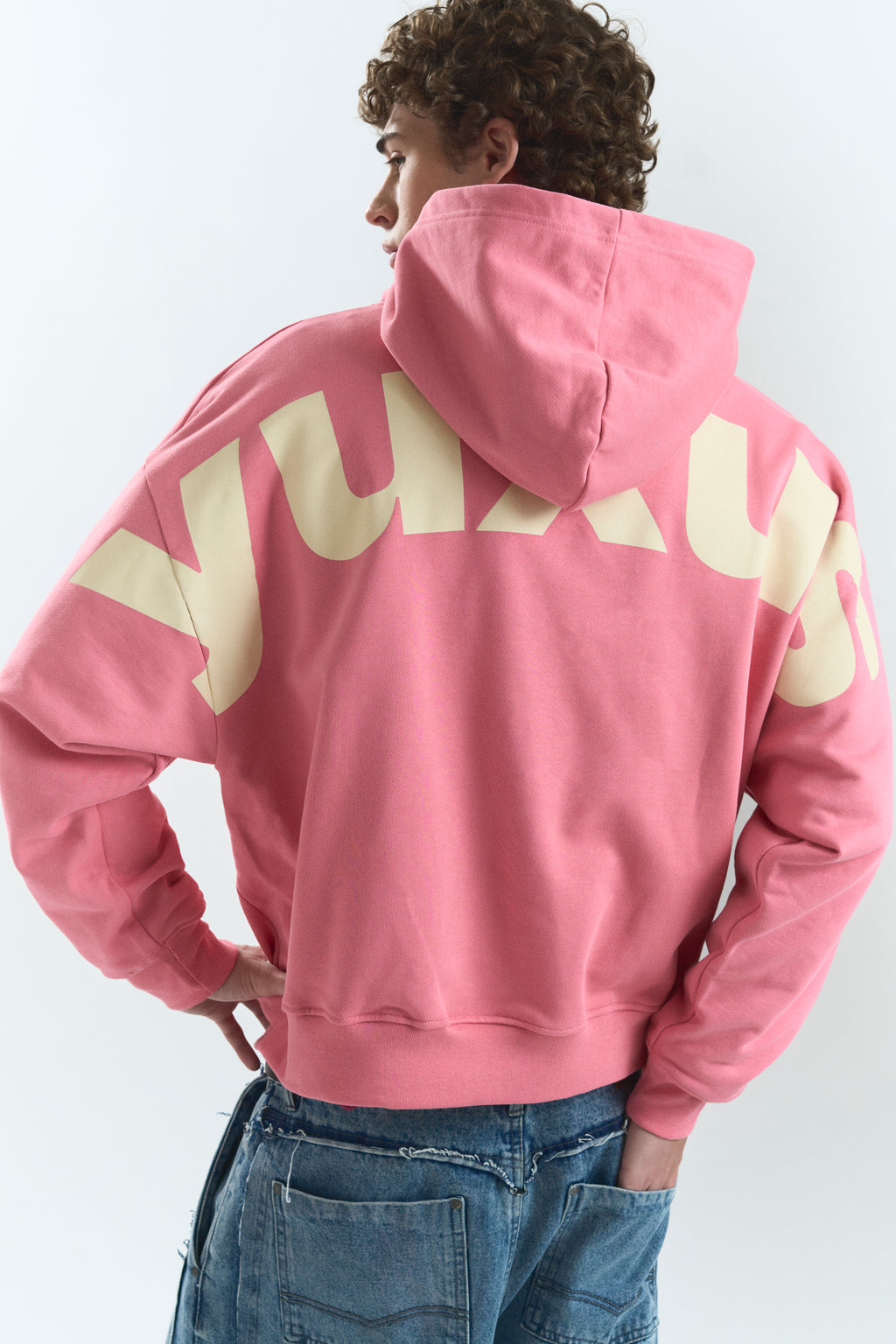POW "LOWERCASE" HOODIE PINK