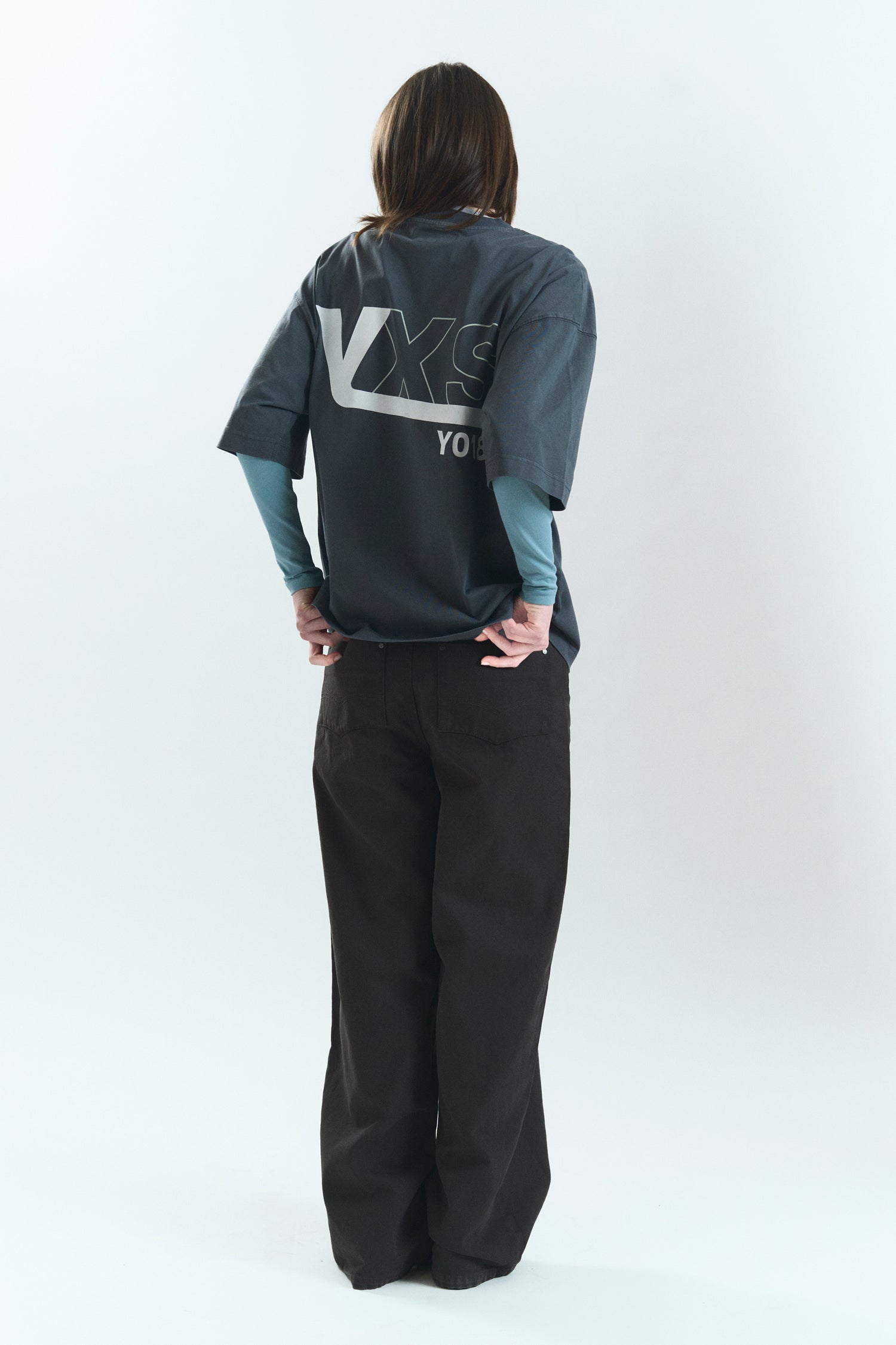 STILL "LOWERCASE" T-SHIRT BLUE