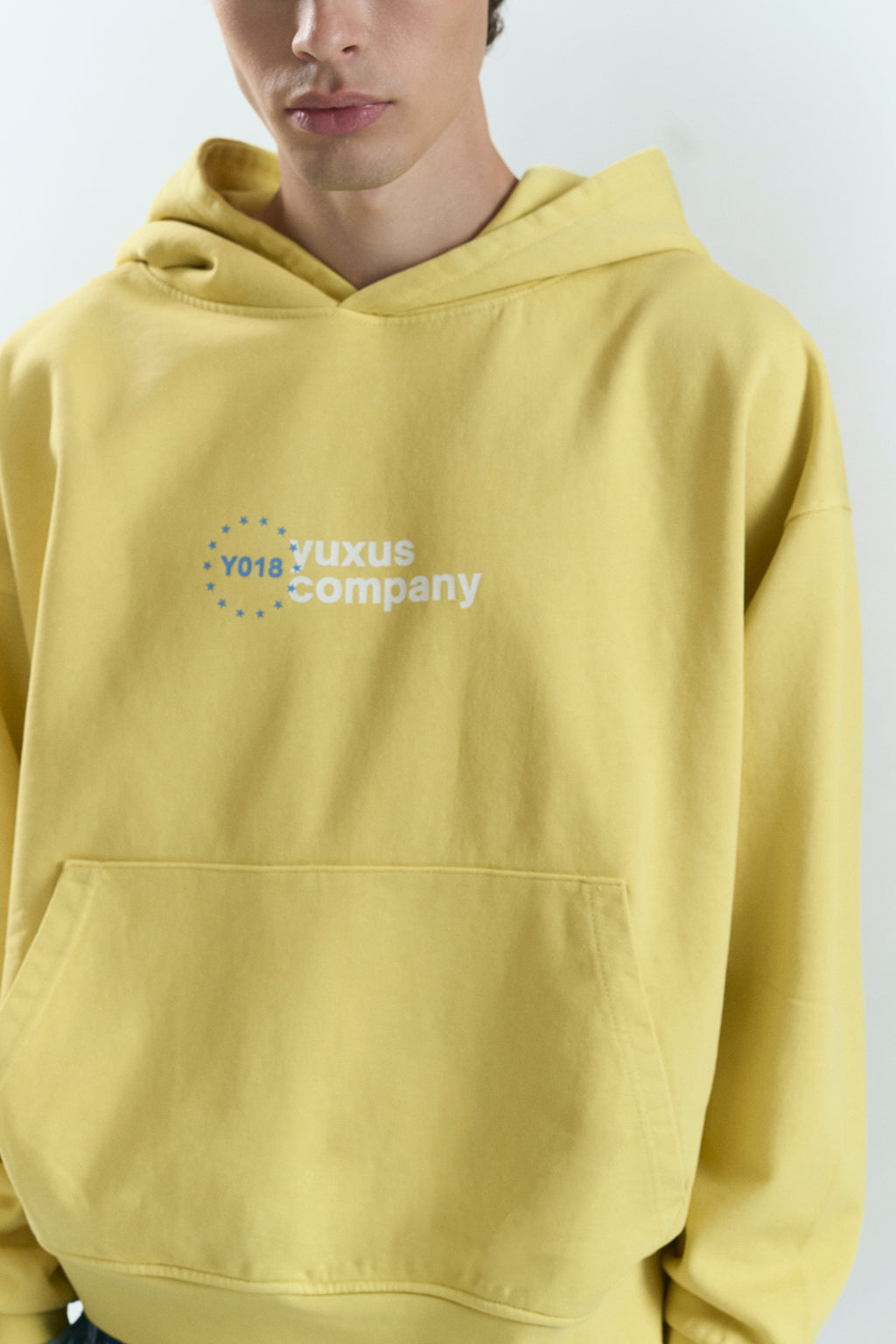 FLASH "LOWERCASE" HOODIE YELLOW