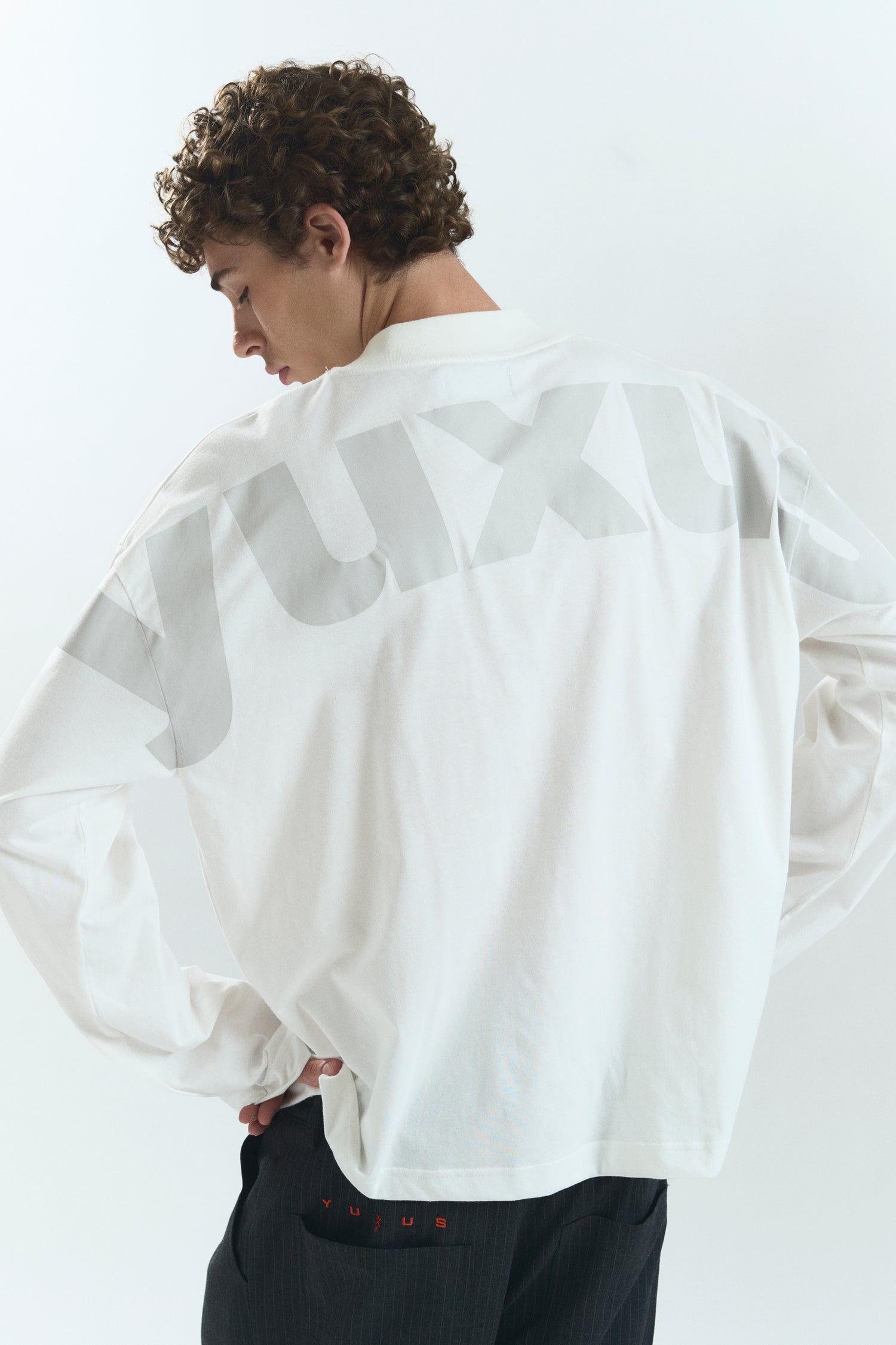 SURFACE "LOWERCASE" LONGSLEEVE WHITE