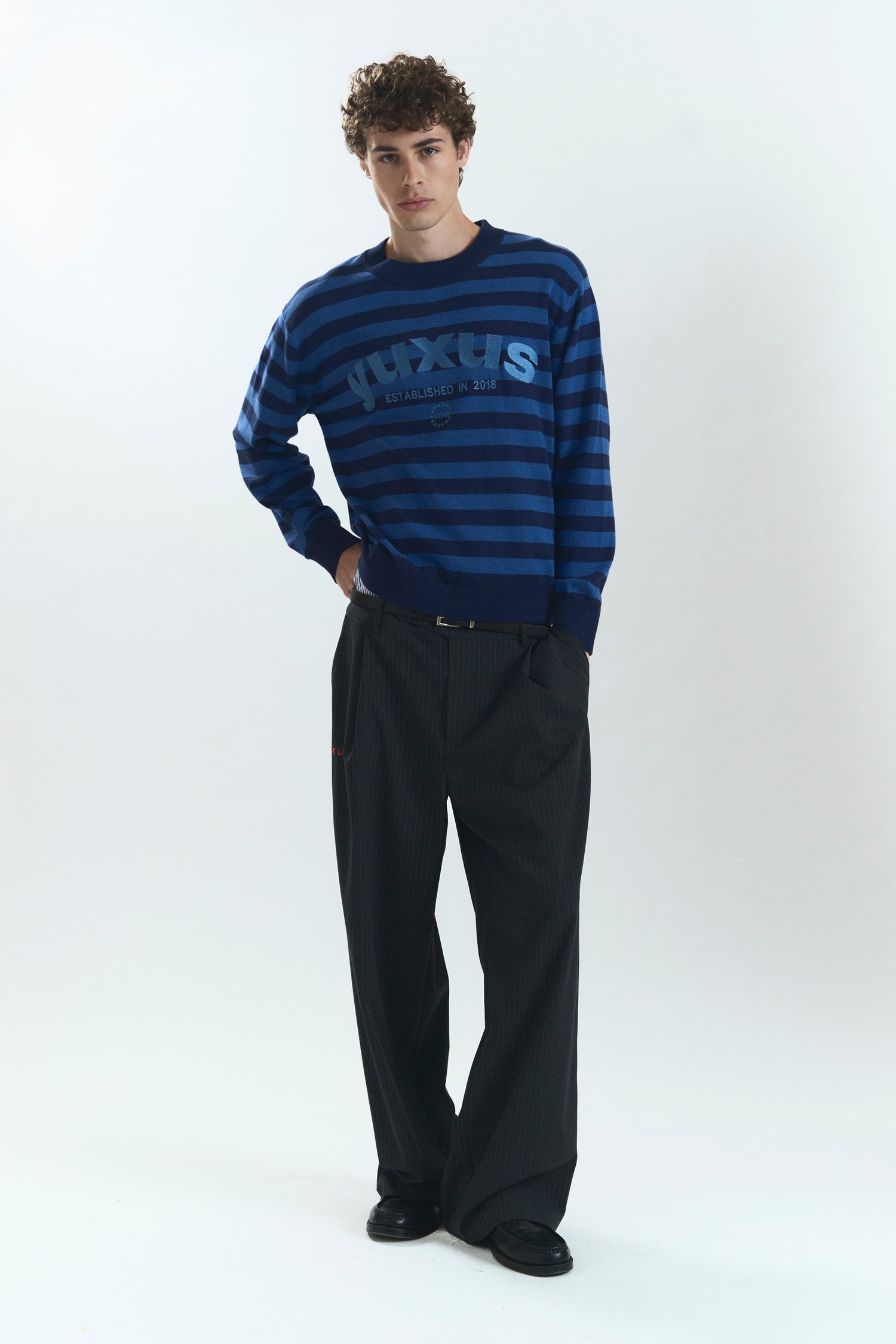 SOFT "LOWERCASE" JERSEY BLUE