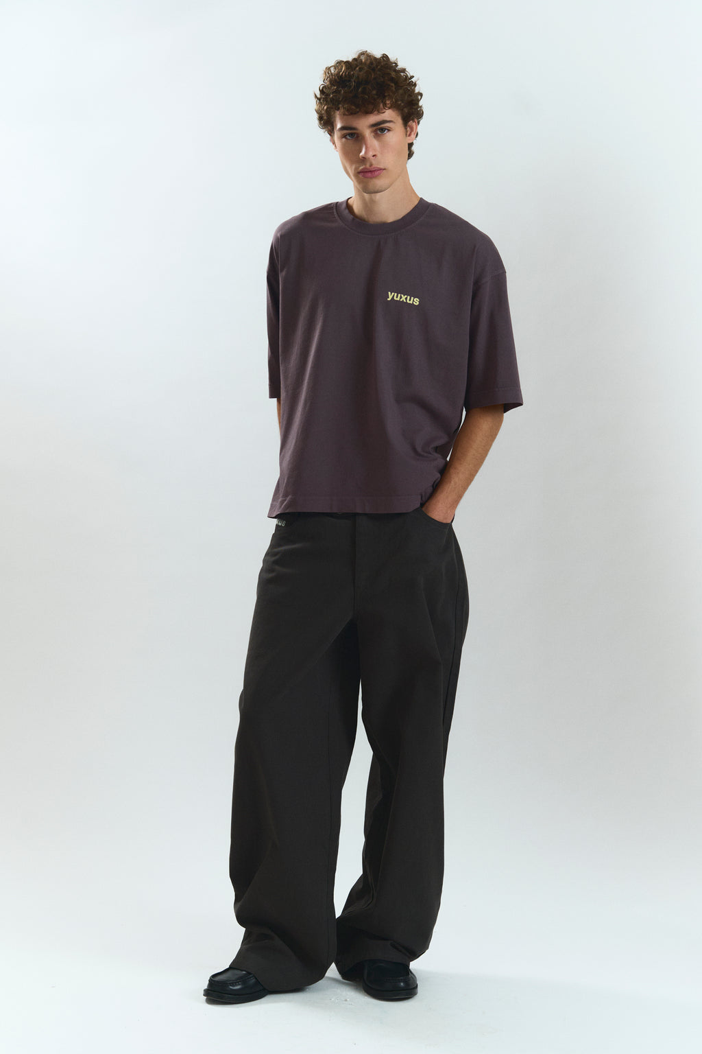 BARK "LOWERCASE" T-SHIRT BROWN