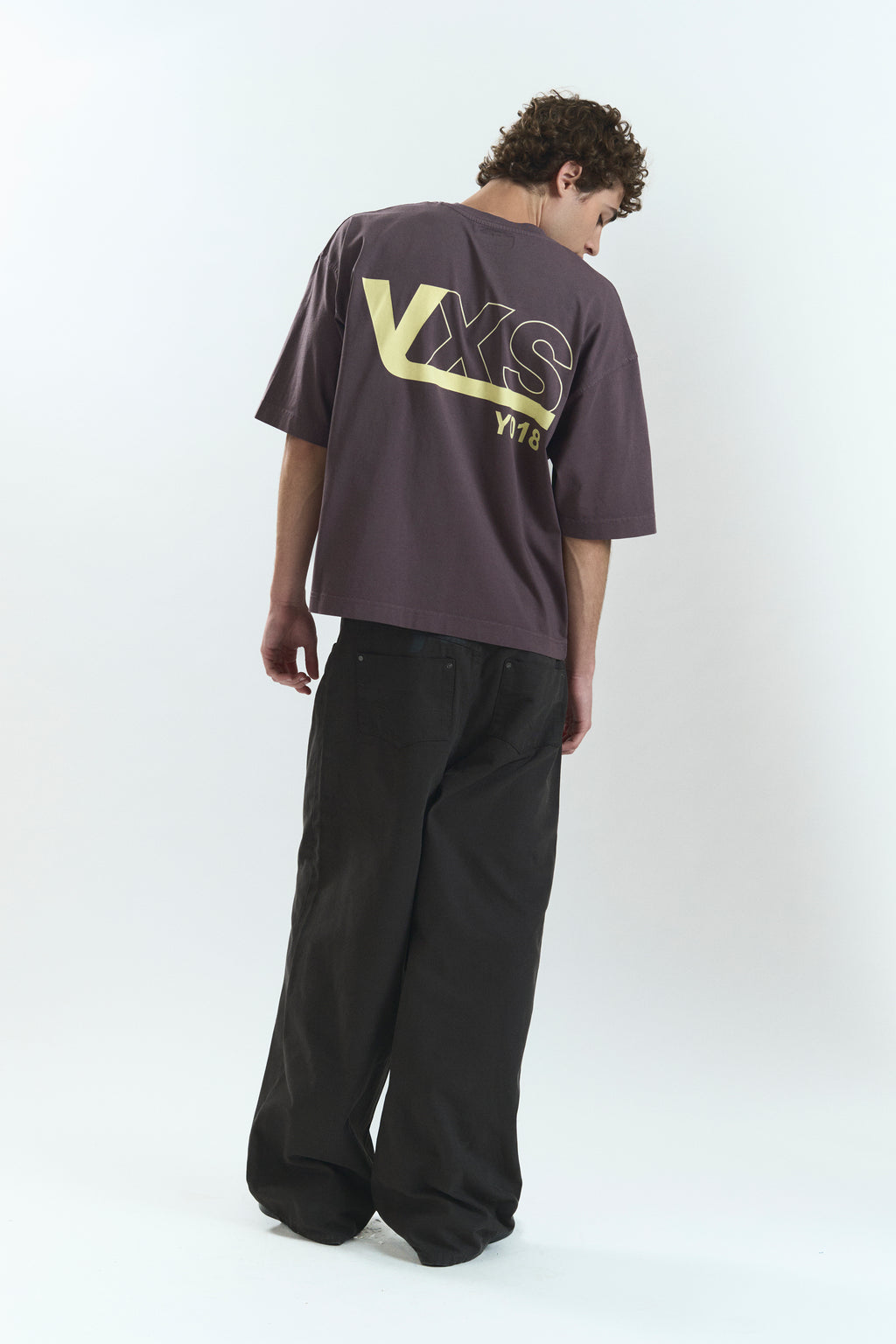 BARK "LOWERCASE" T-SHIRT BROWN