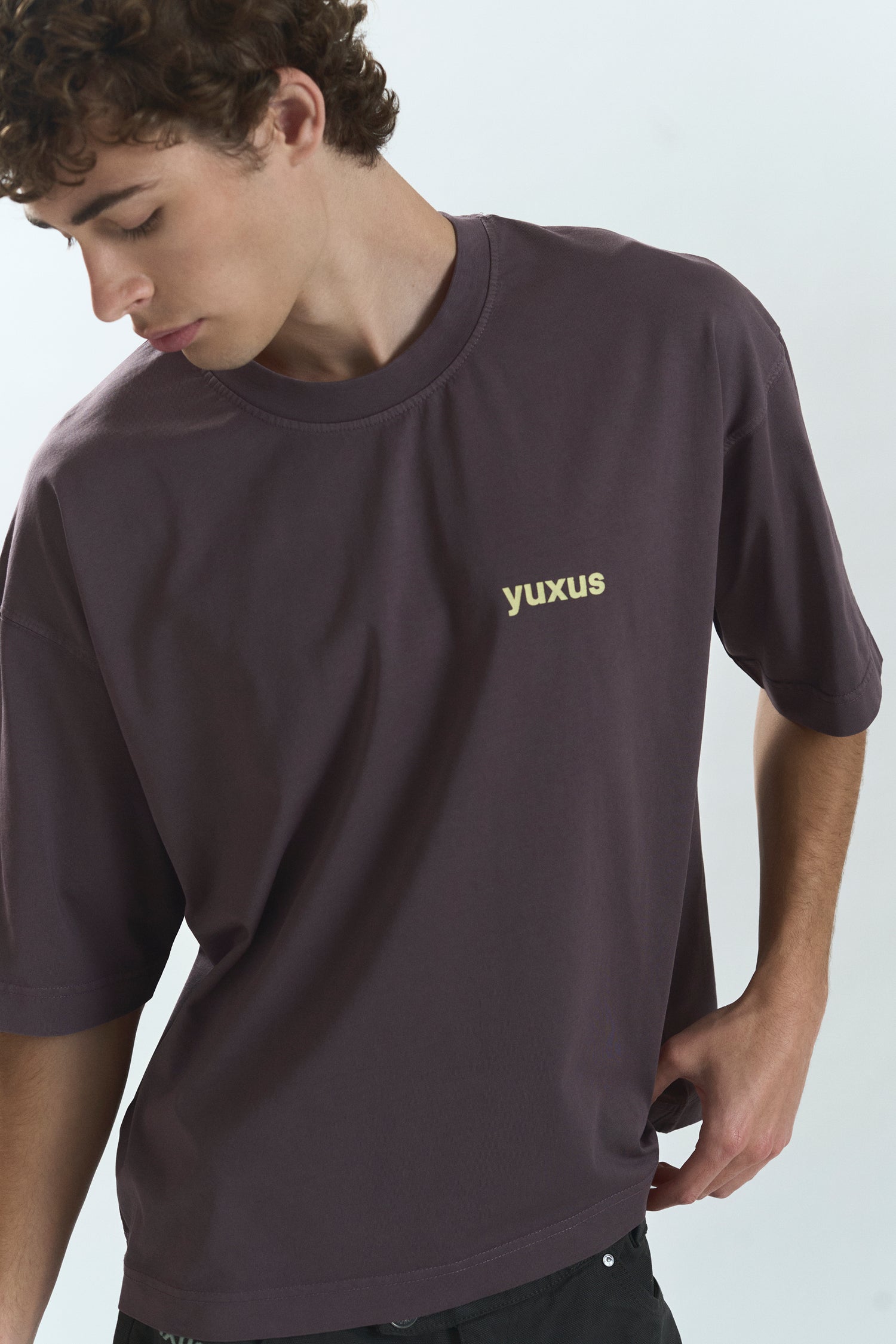 BARK "LOWERCASE" T-SHIRT BROWN