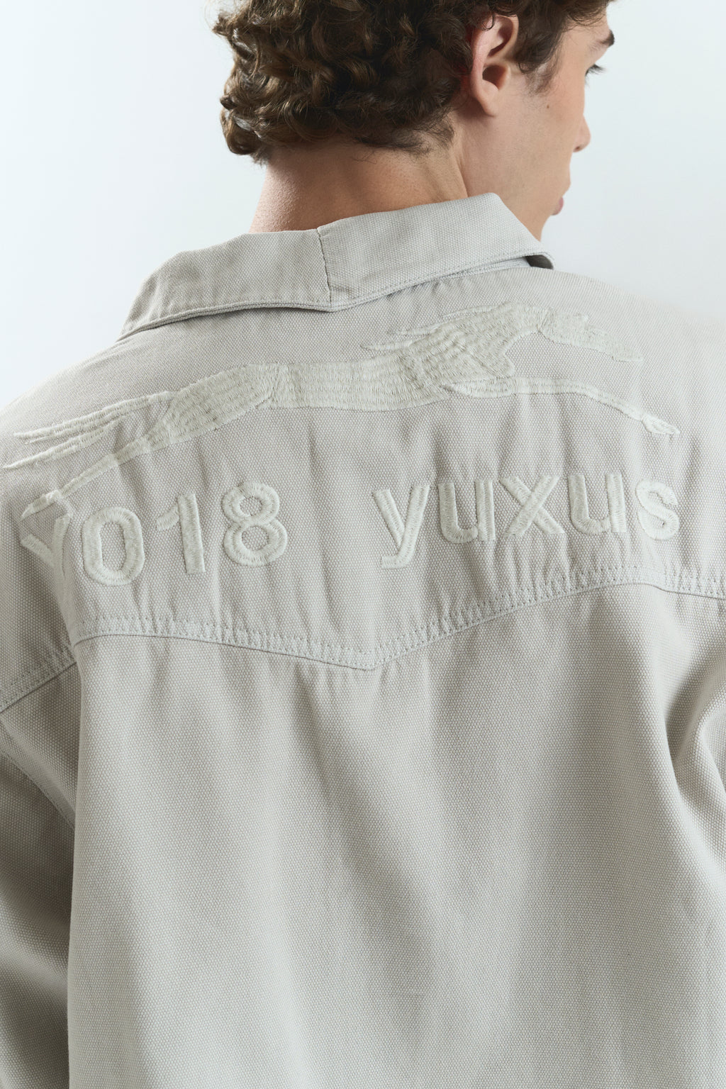 BASAL "LOWERCASE" SHIRT LIGHT GREY