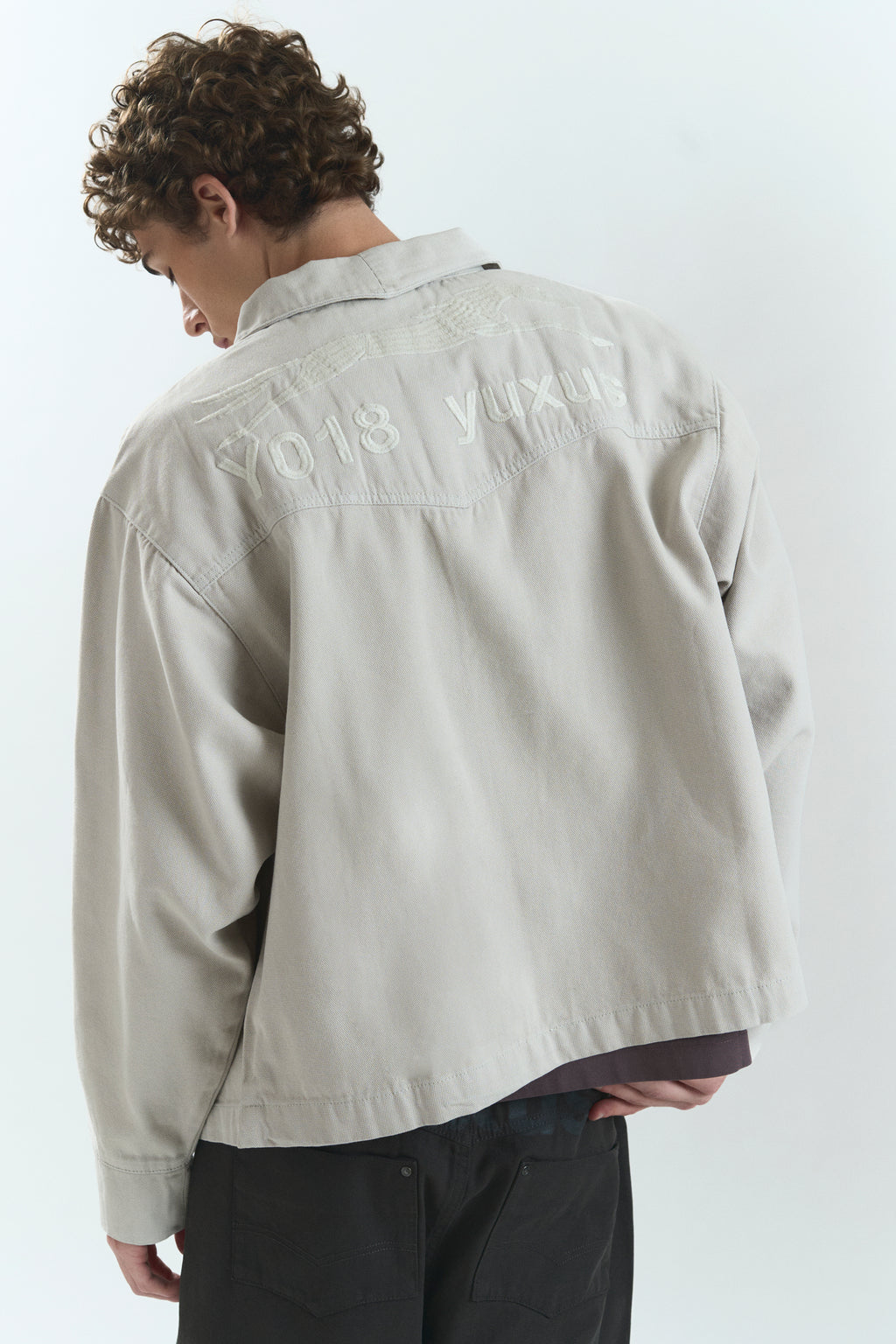 BASAL "LOWERCASE" SHIRT LIGHT GREY