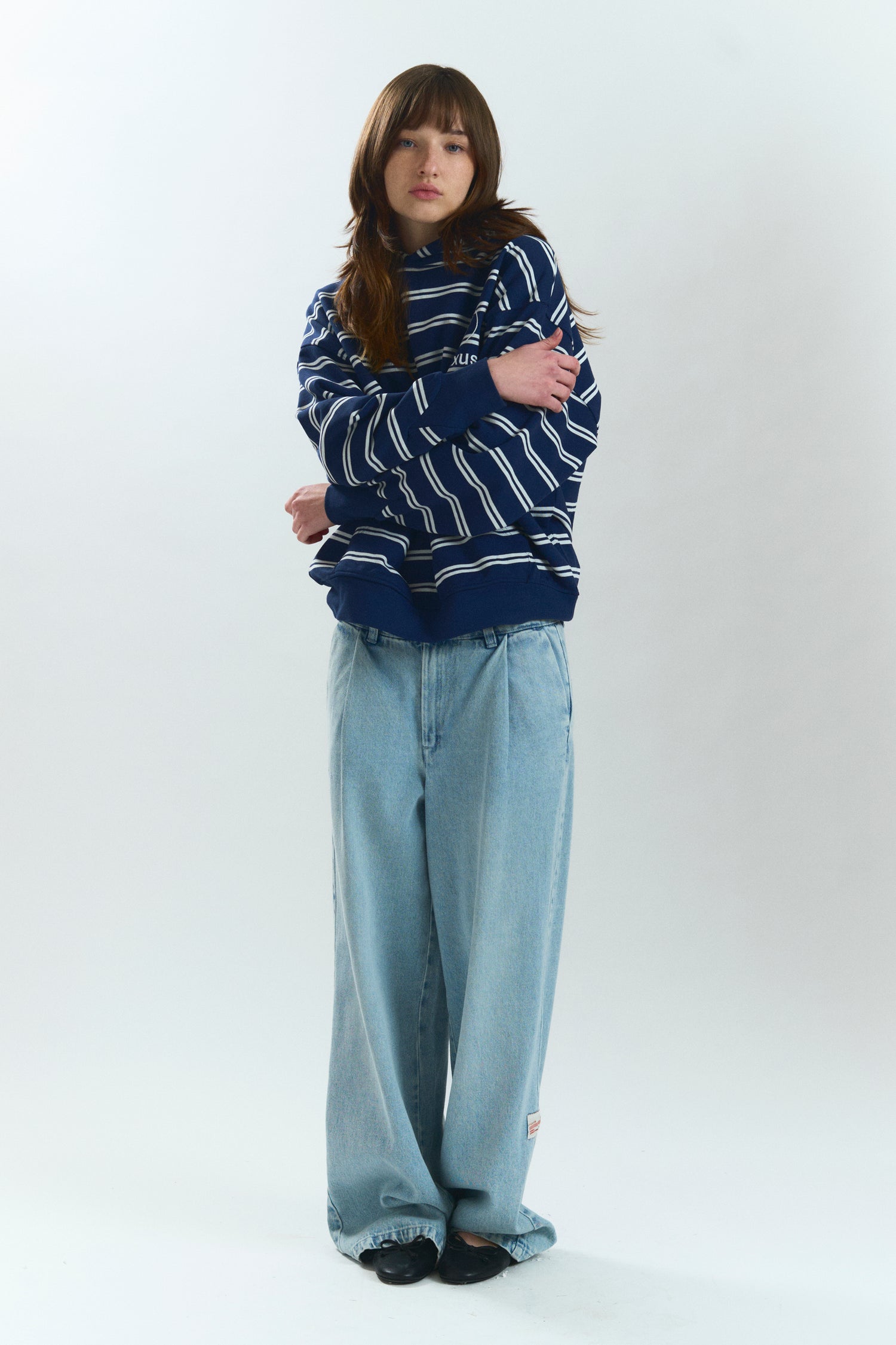 ARC "LOWERCASE" HOODIE BLUE