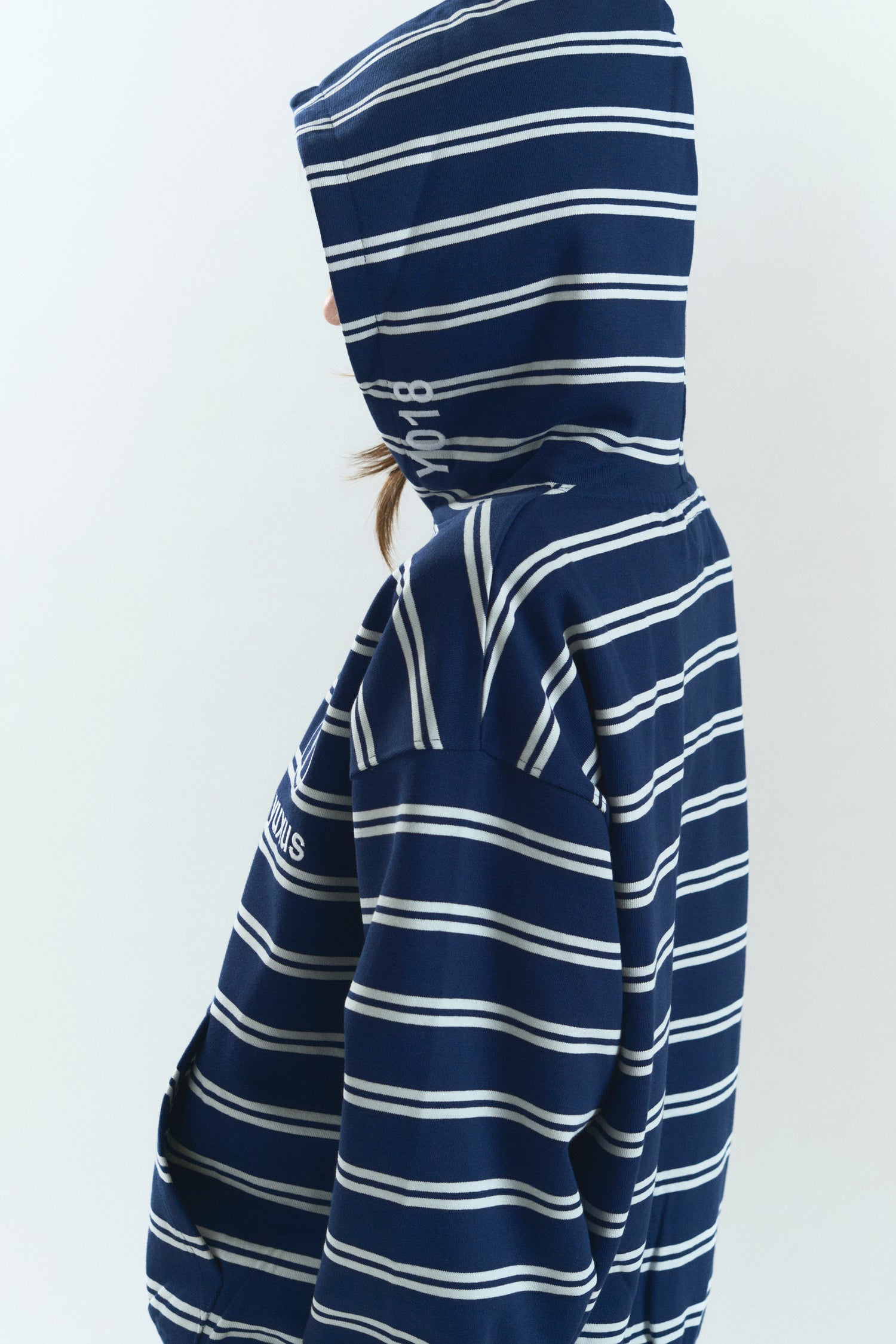 ARC "LOWERCASE" HOODIE BLUE