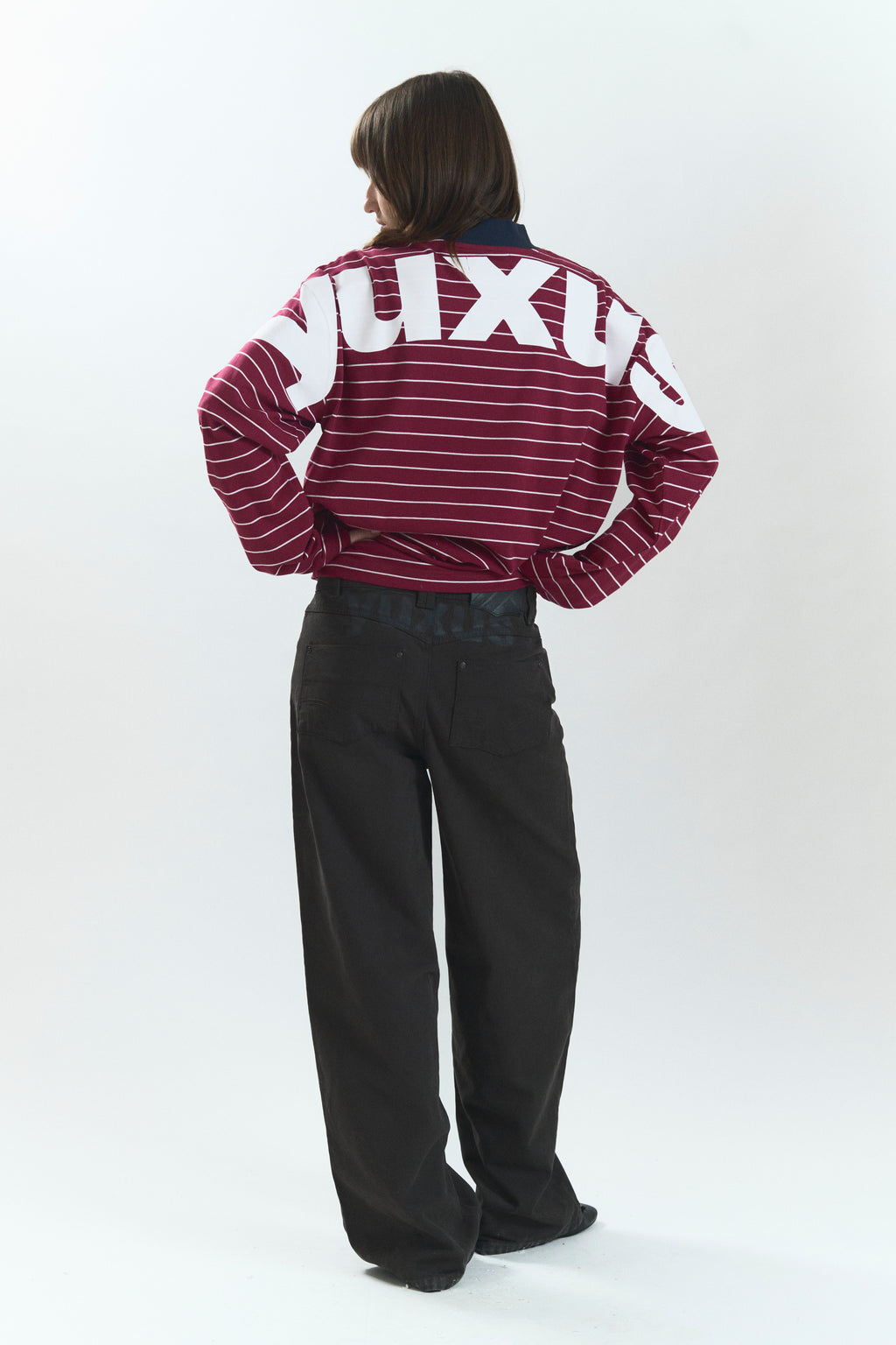 MOVE "LOWERCASE" LONGSLEEVE BURGUNDY