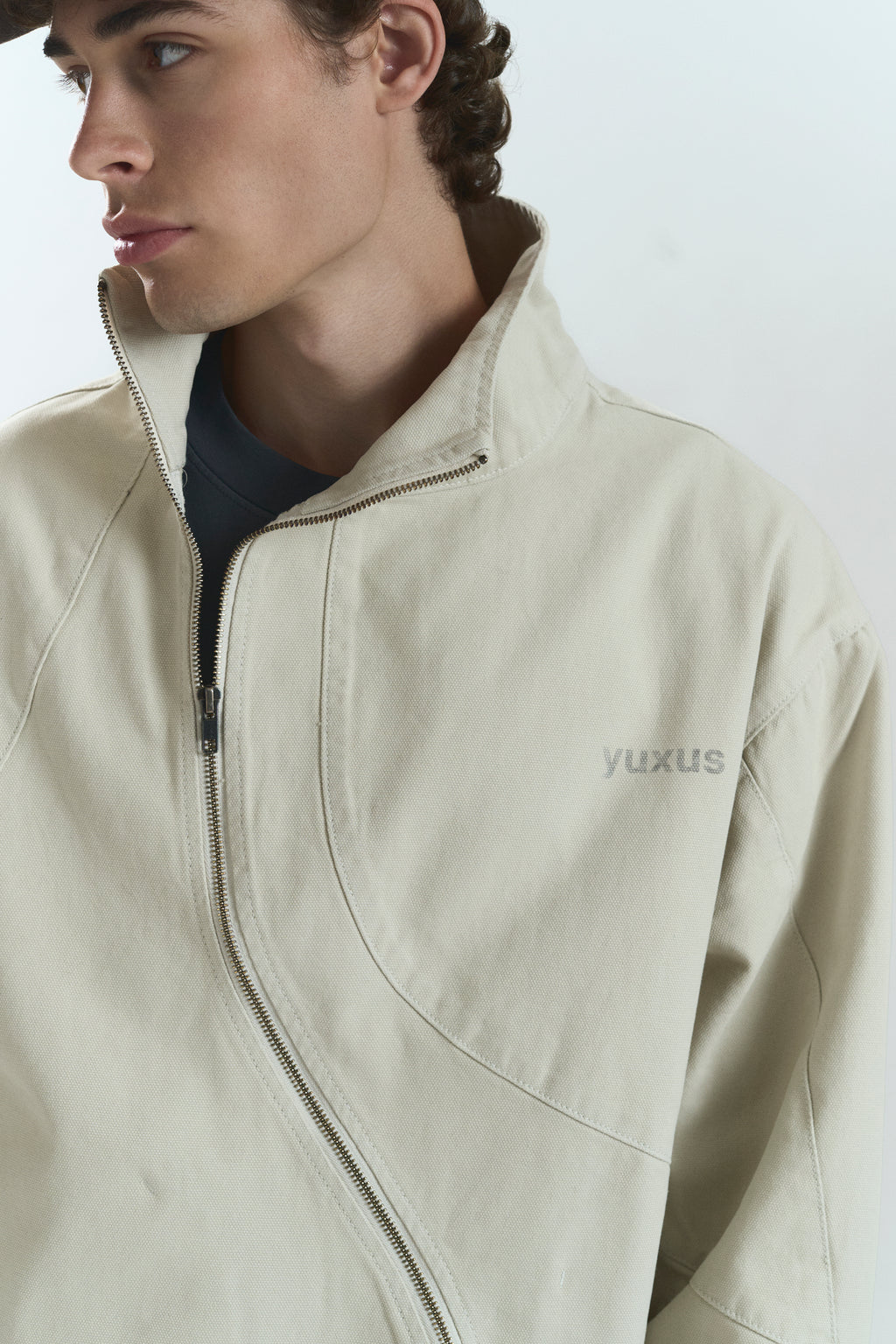 MUTE "LOWERCASE" JACKET BEIGE