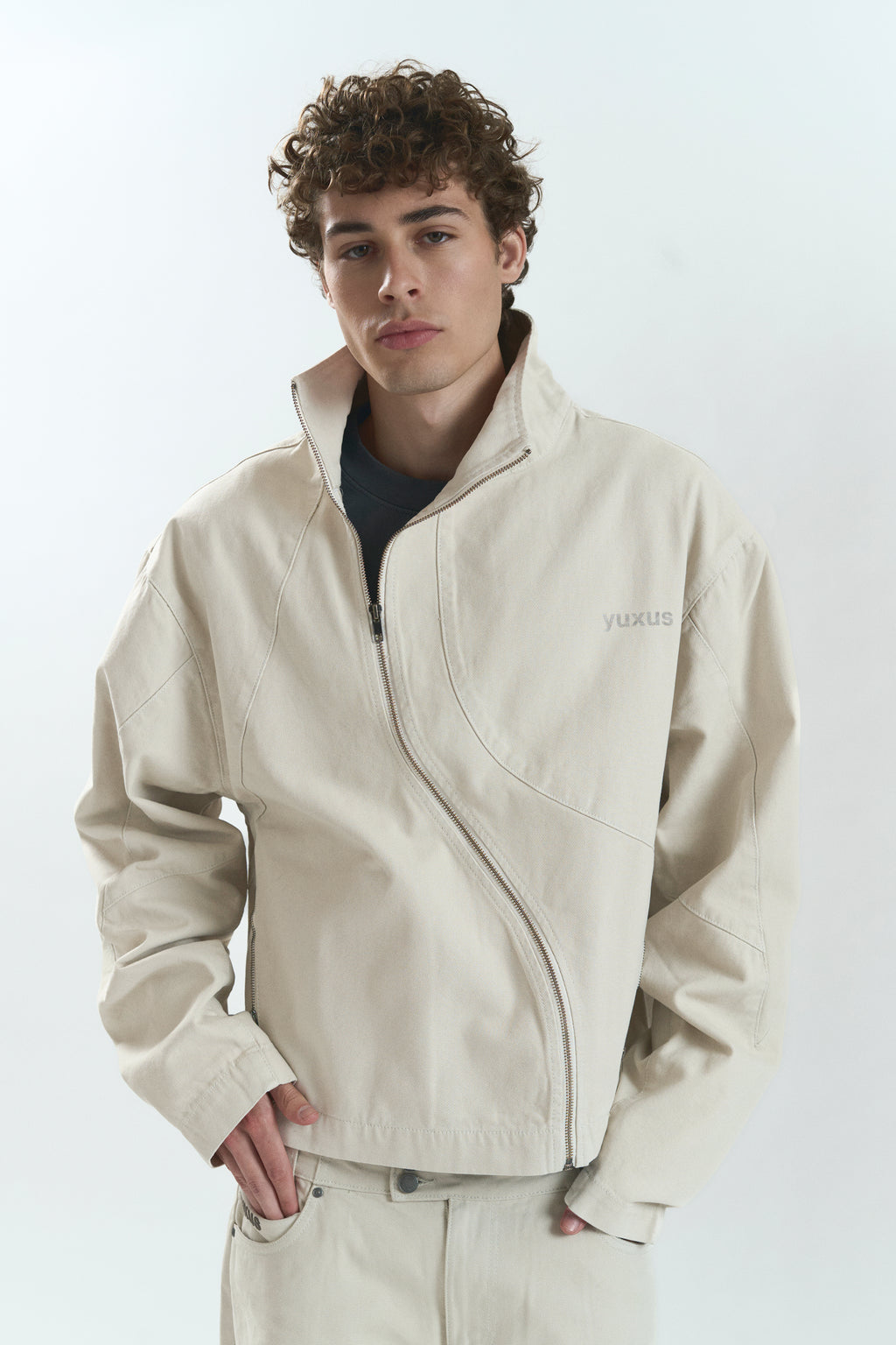 MUTE "LOWERCASE" JACKET BEIGE