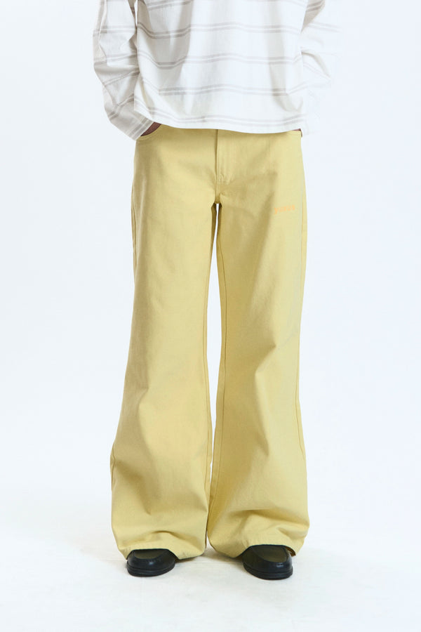 SIGNAL "LOWERCASE" PANTS YELLOW