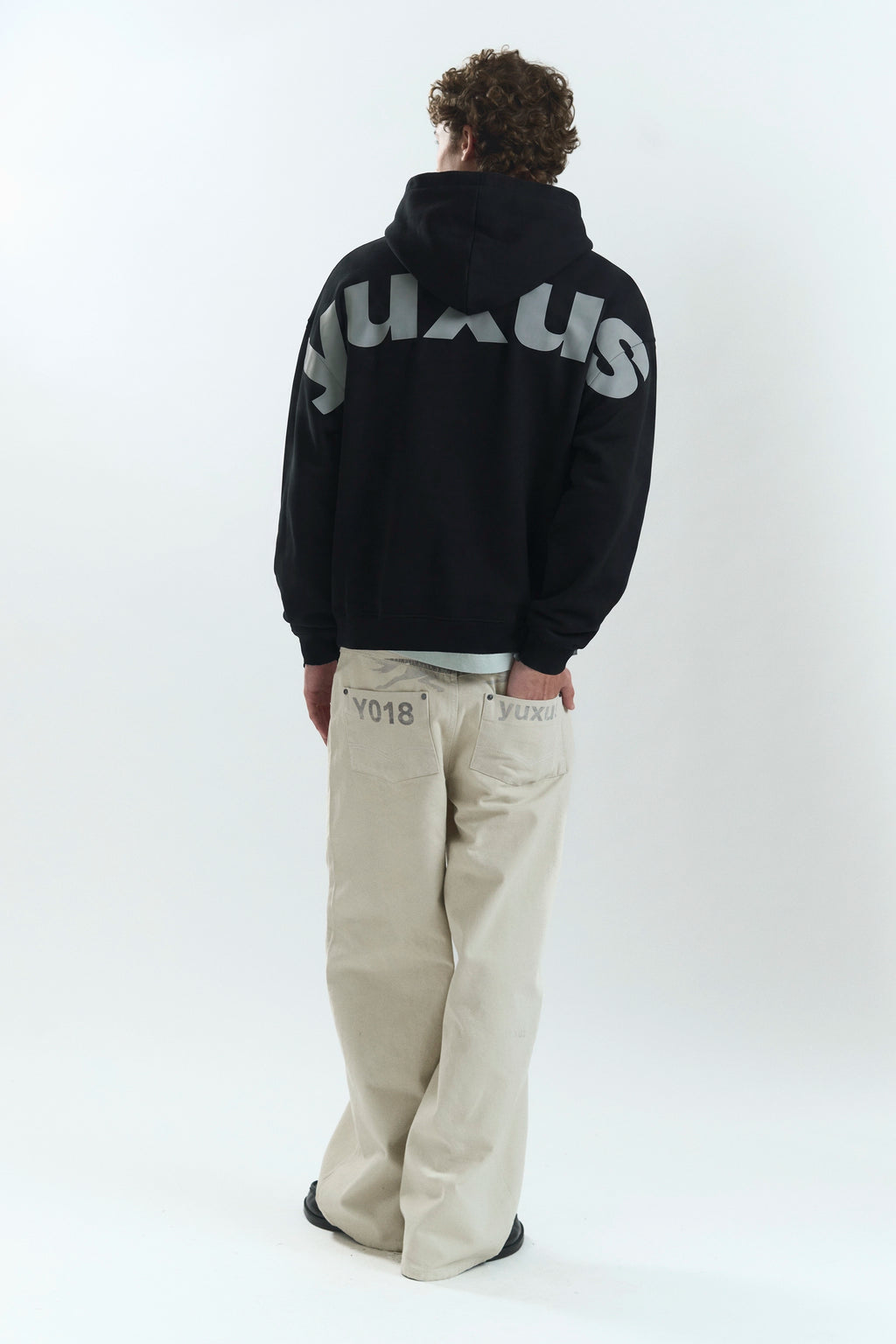 EDGE "LOWERCASE" HOODIE BLACK