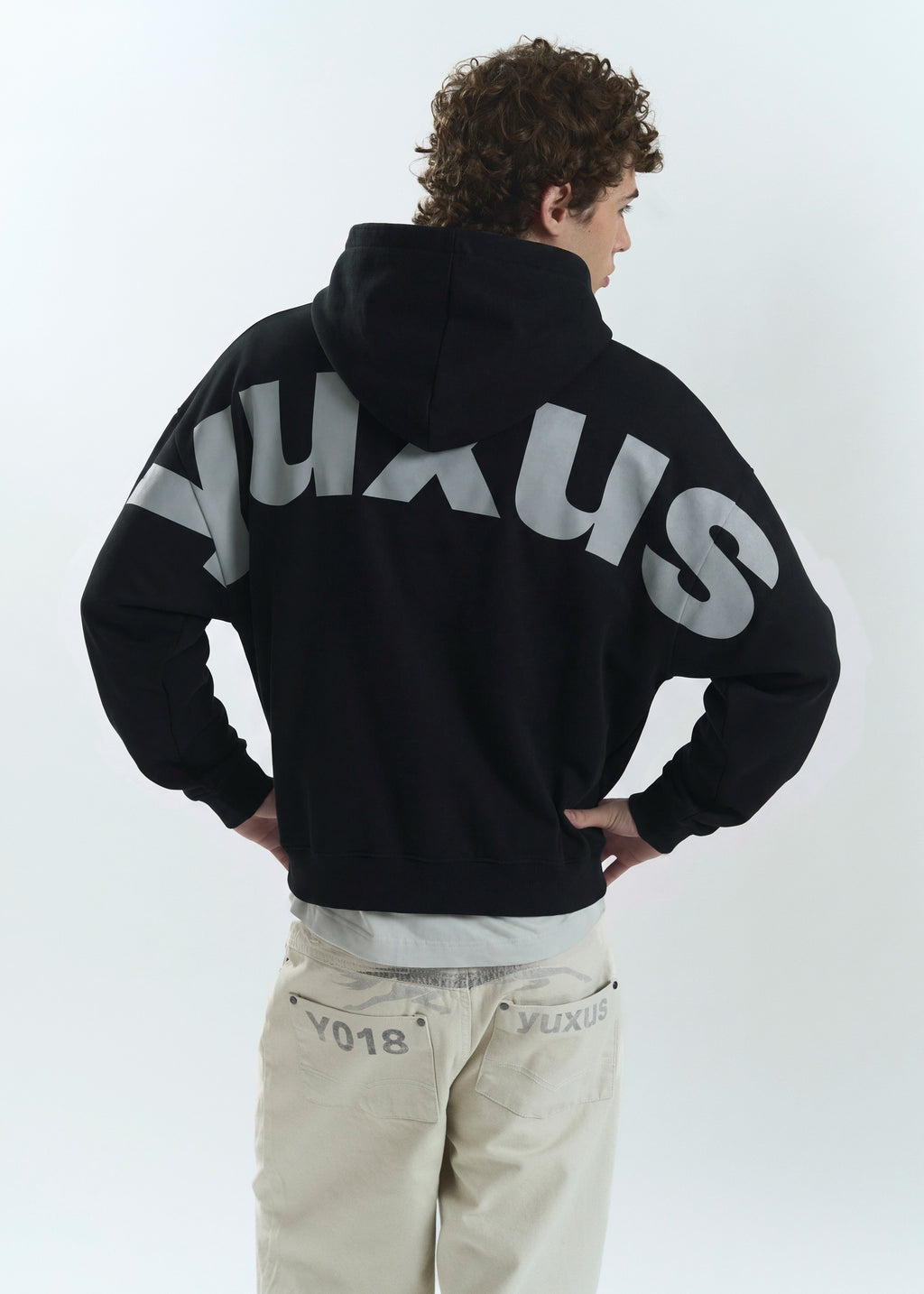 EDGE "LOWERCASE" HOODIE BLACK