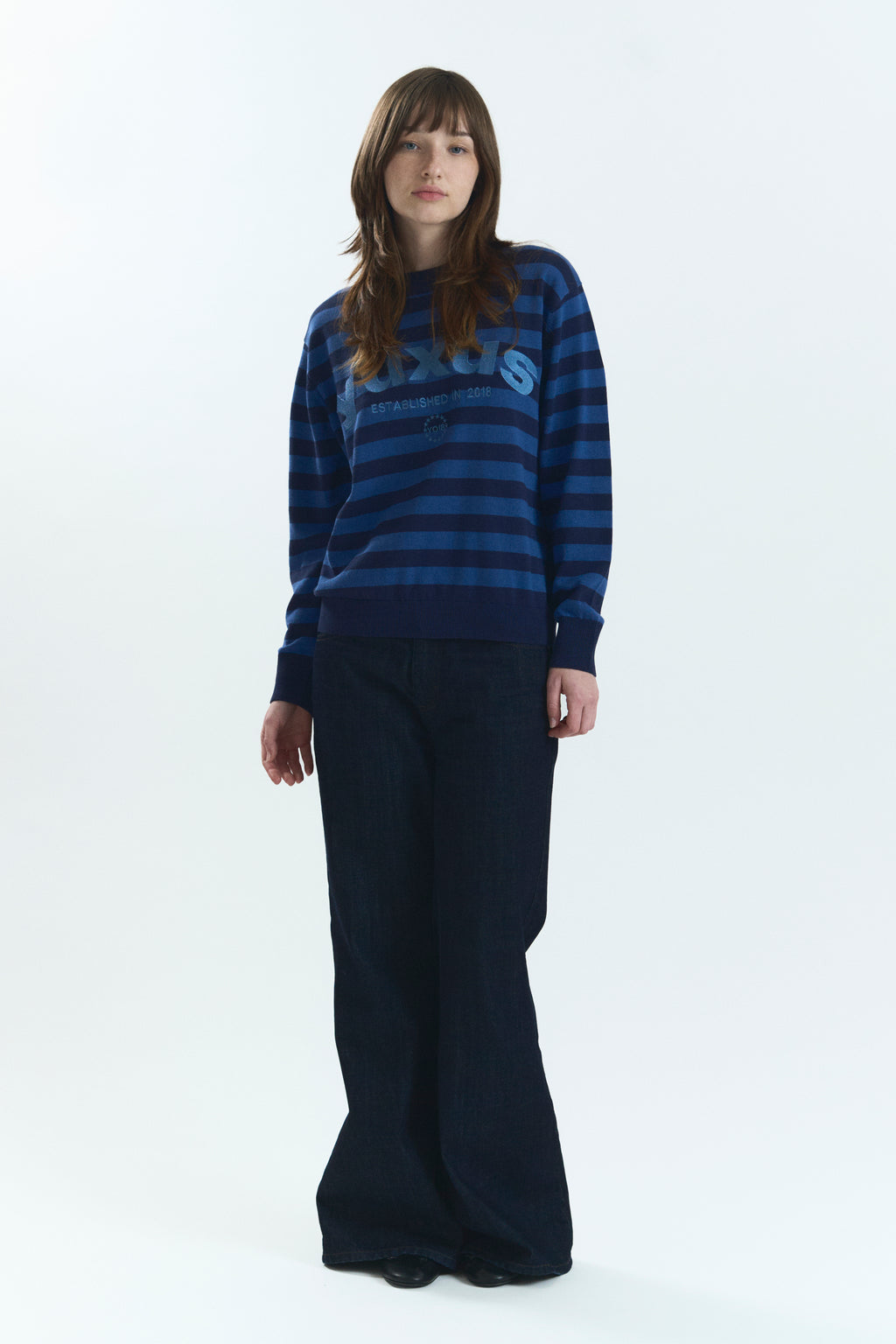 SOFT "LOWERCASE" JERSEY BLUE