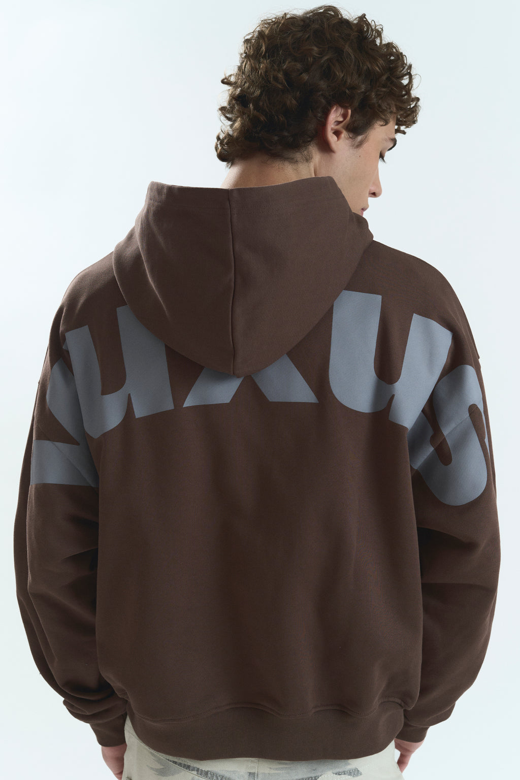 TRUFF "LOWERCASE" HOODIE BROWN