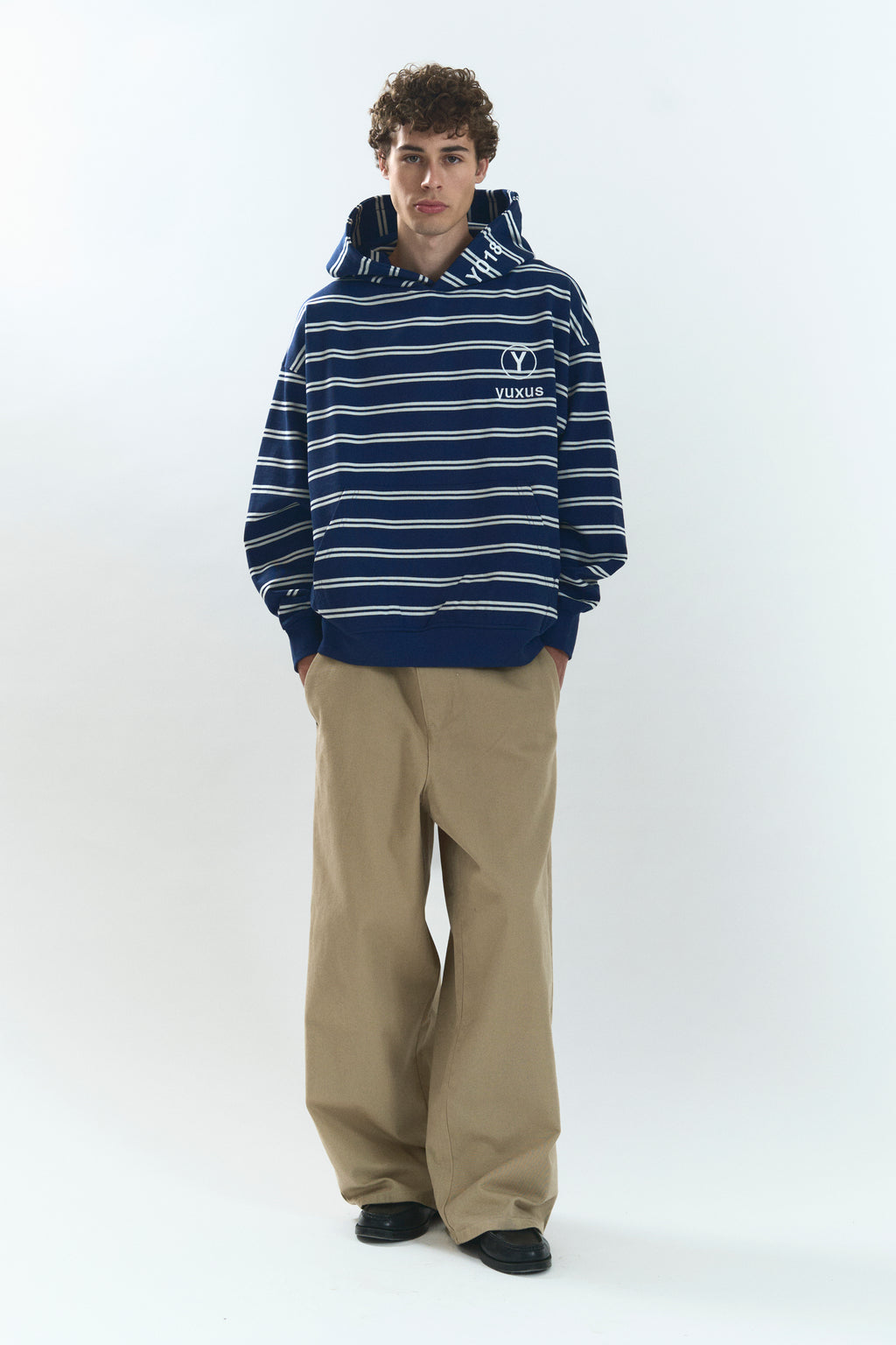 ARC "LOWERCASE" HOODIE BLUE