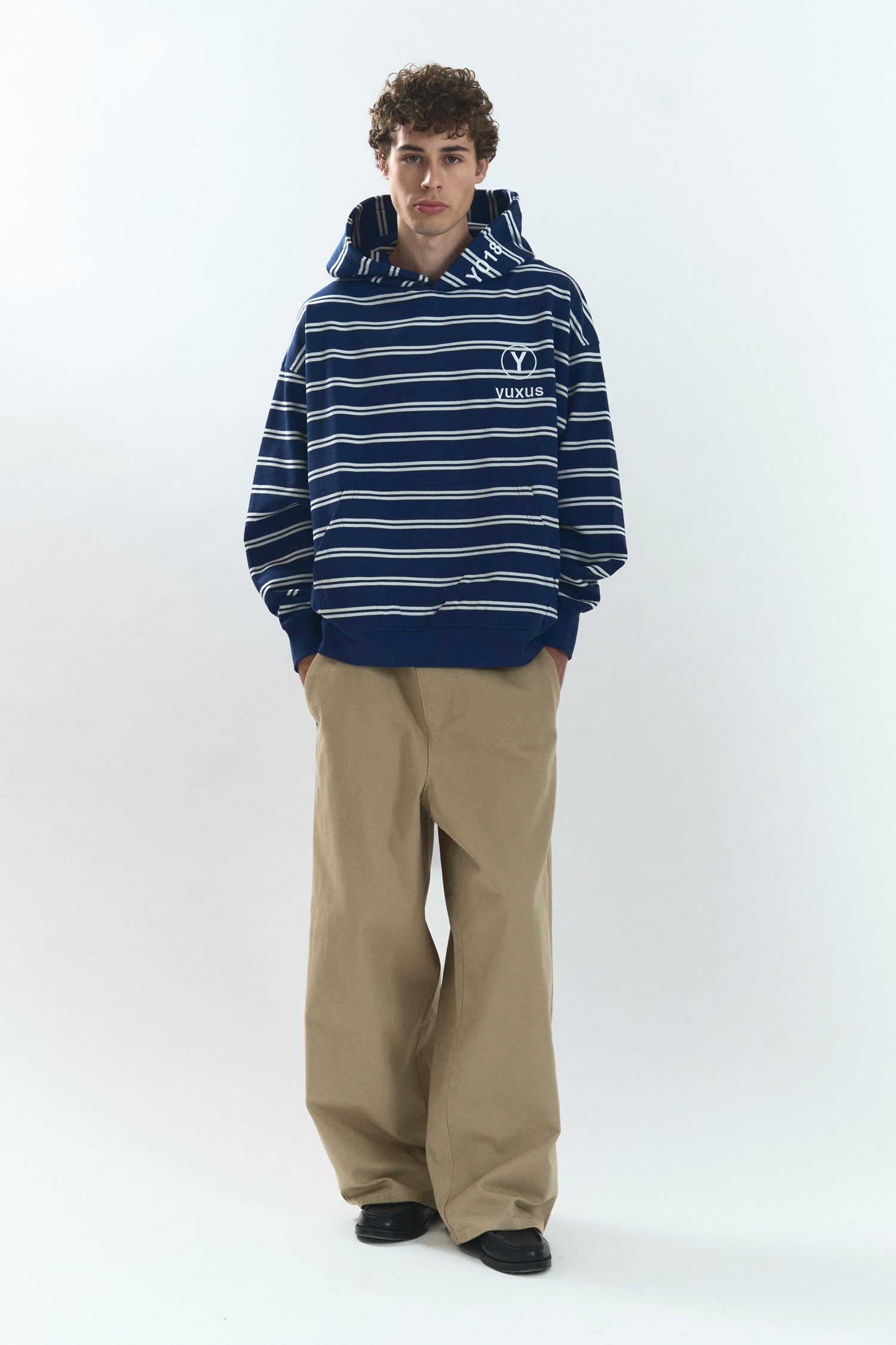 ARC "LOWERCASE" HOODIE BLUE