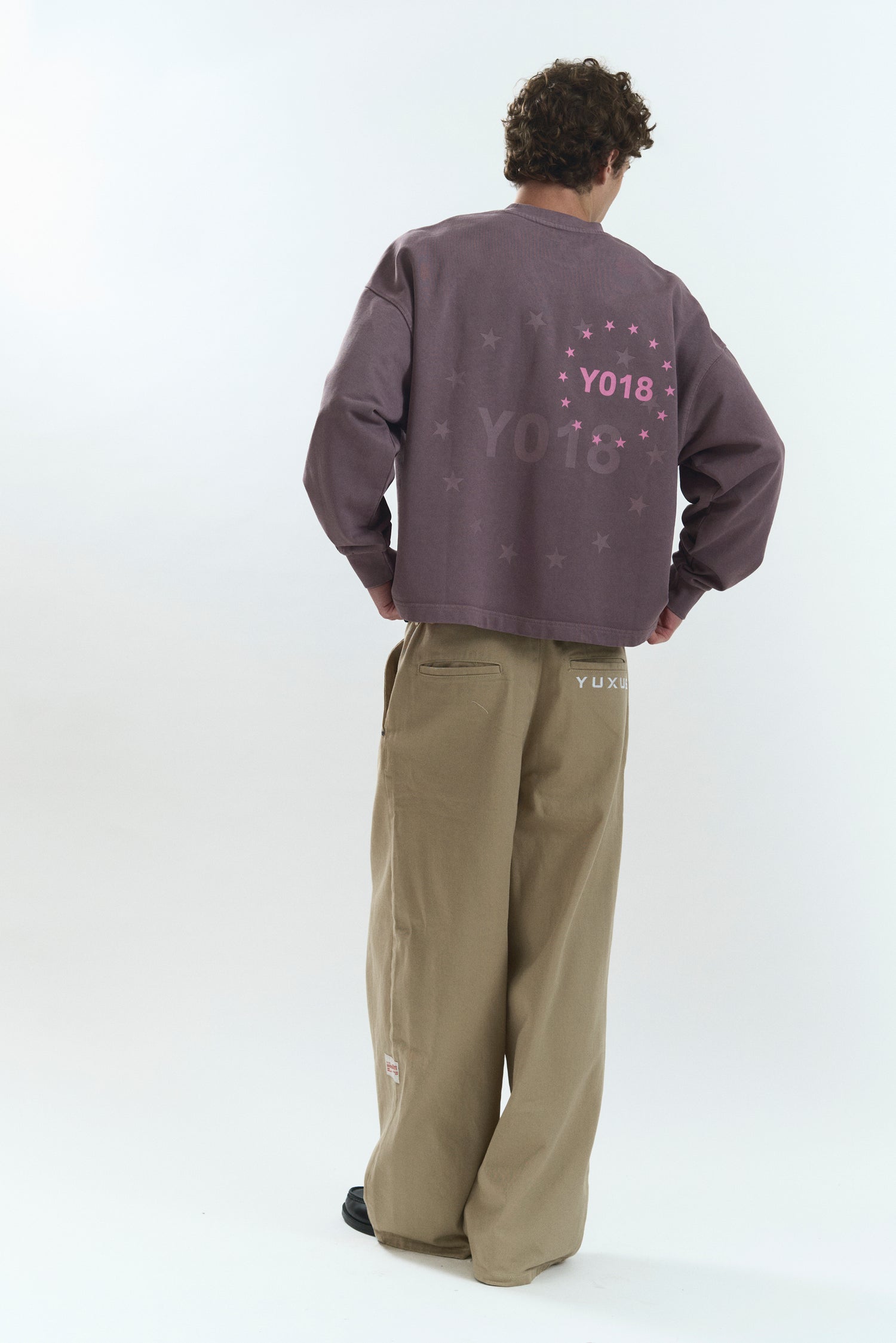 ZEST "LOWERCASE" CREWNECK PURPLE