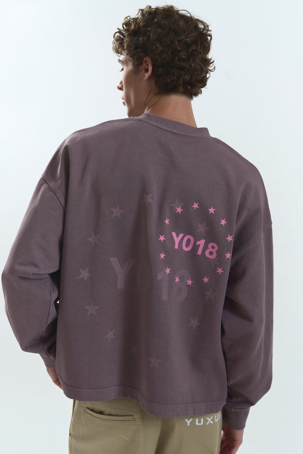 ZEST "LOWERCASE" CREWNECK PURPLE
