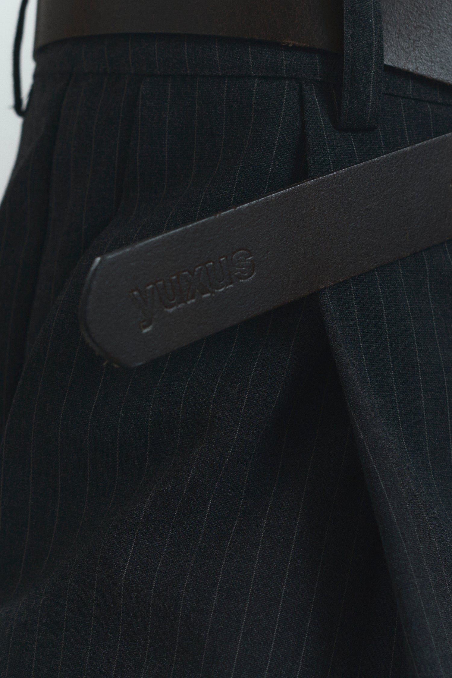 OBSID "LOWERCASE" BELT DARK BROWN