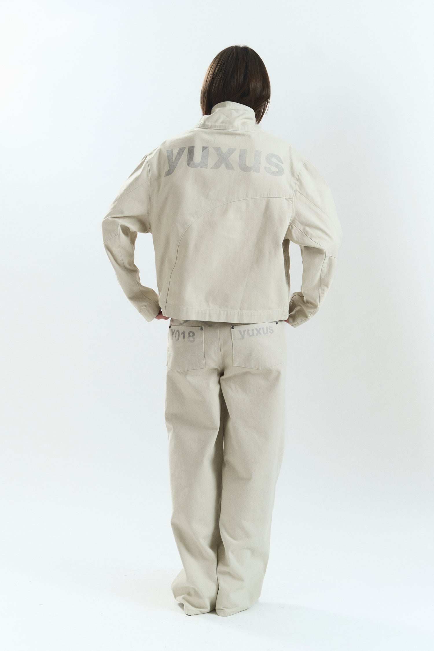 MUTE "LOWERCASE" JACKET BEIGE