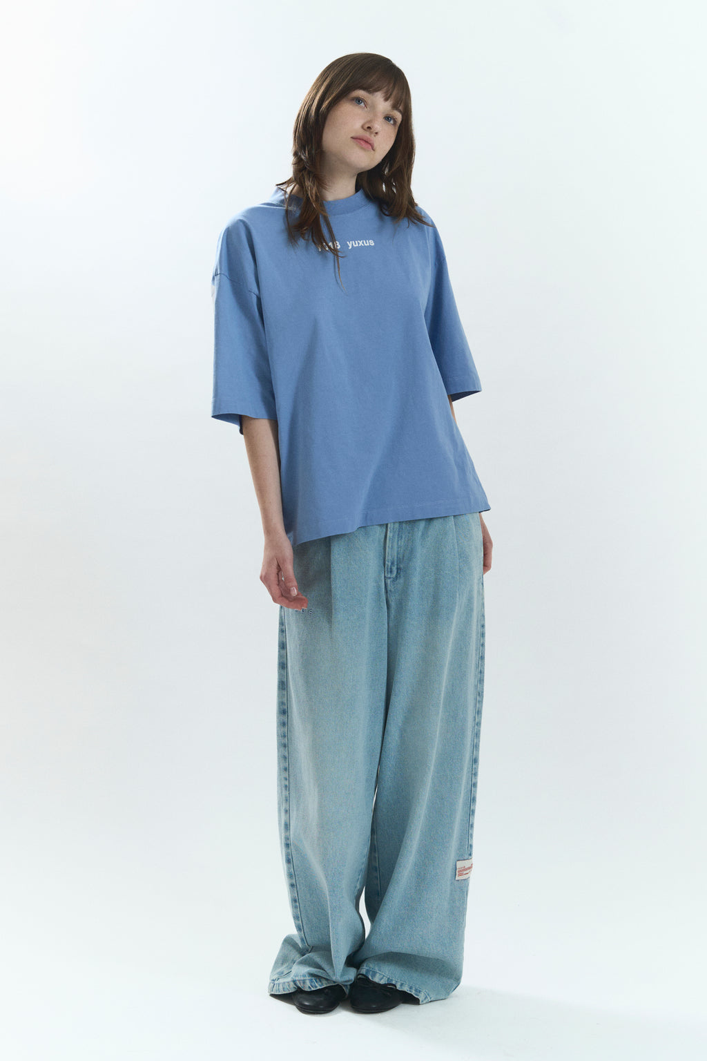 ULTRA "LOWERCASE" T-SHIRT BLUE
