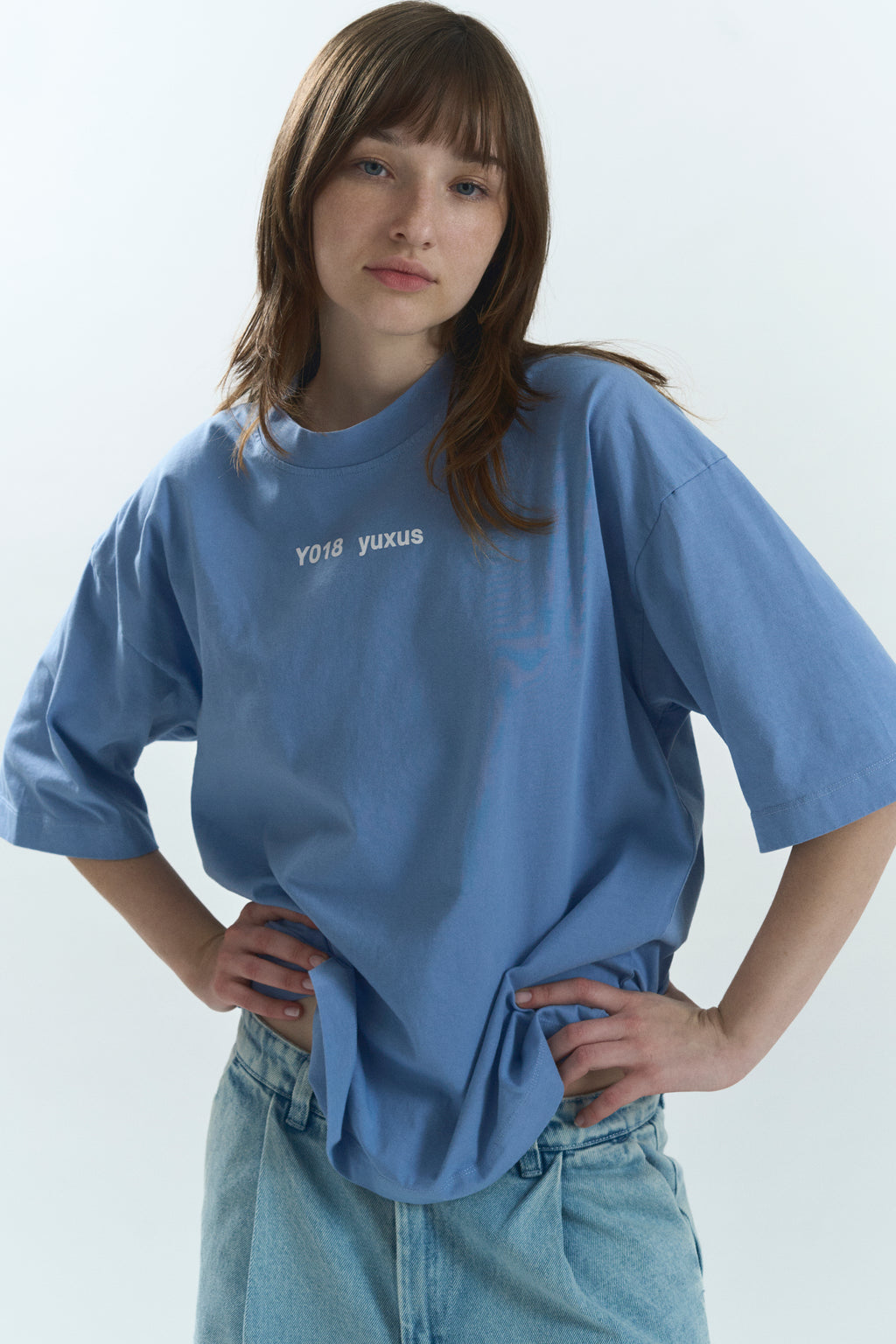 ULTRA "LOWERCASE" T-SHIRT BLUE