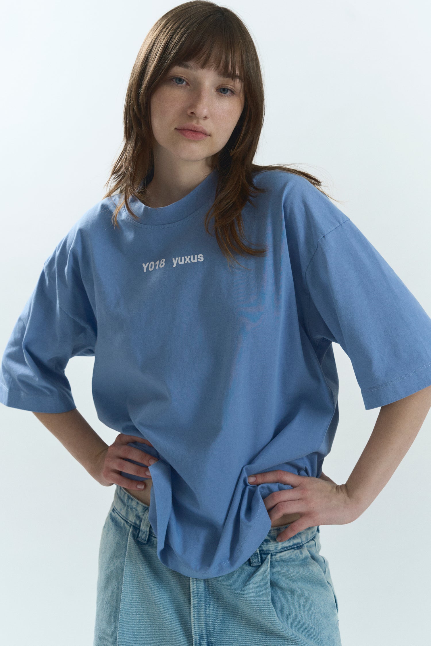 ULTRA "LOWERCASE" T-SHIRT BLUE