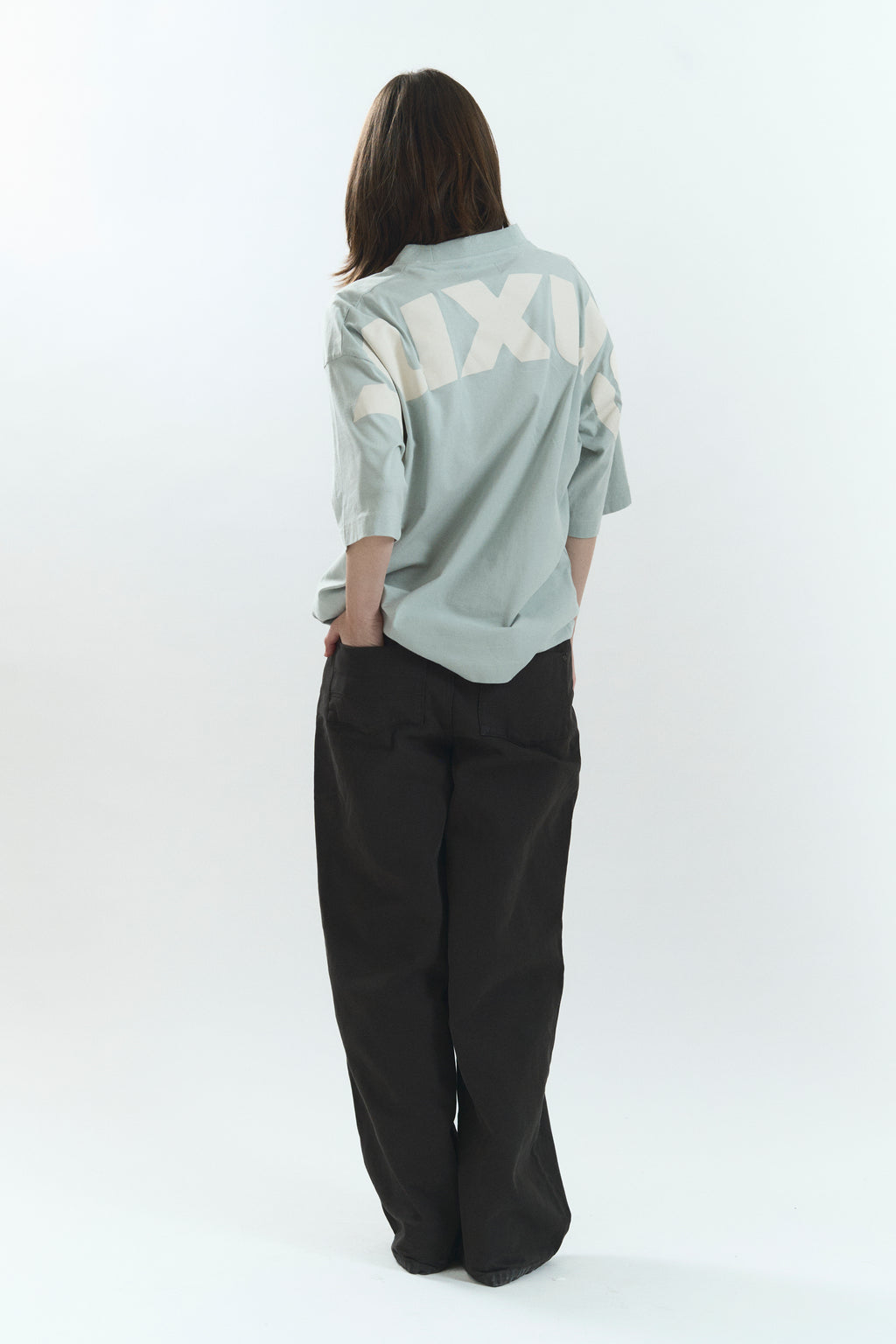 EMER "LOWERCASE" T-SHIRT LIGHT GREEN