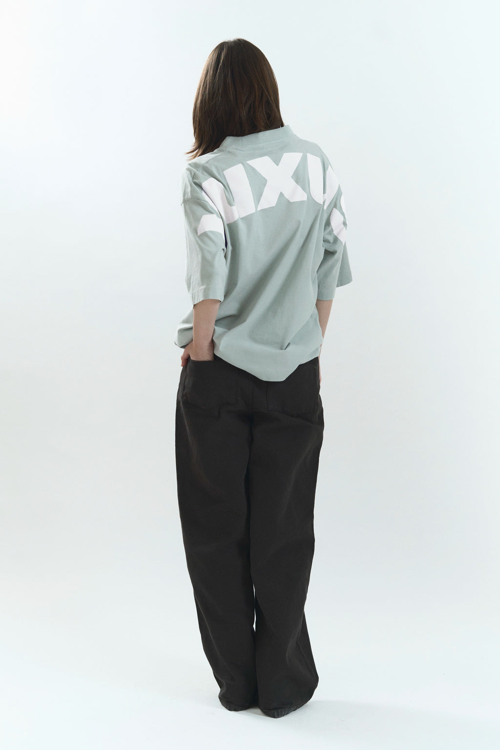 EMER "LOWERCASE" T-SHIRT LIGHT GREEN
