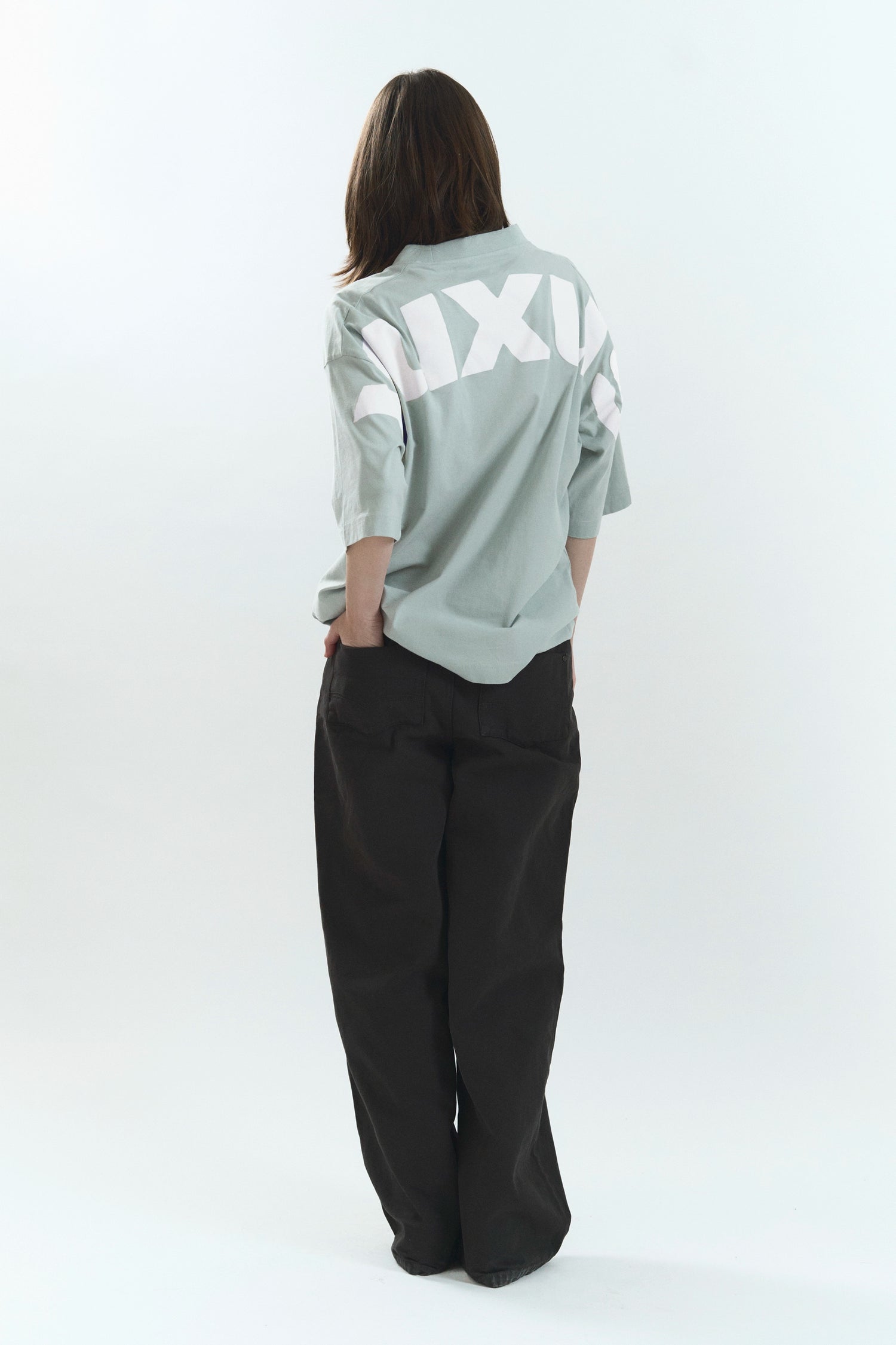 EMER "LOWERCASE" T-SHIRT LIGHT GREEN