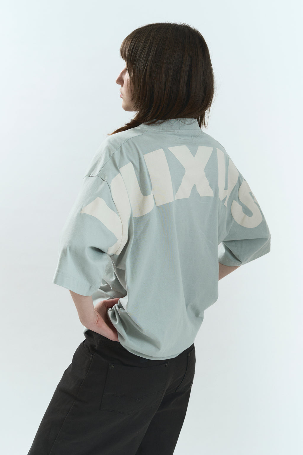 EMER "LOWERCASE" T-SHIRT LIGHT GREEN
