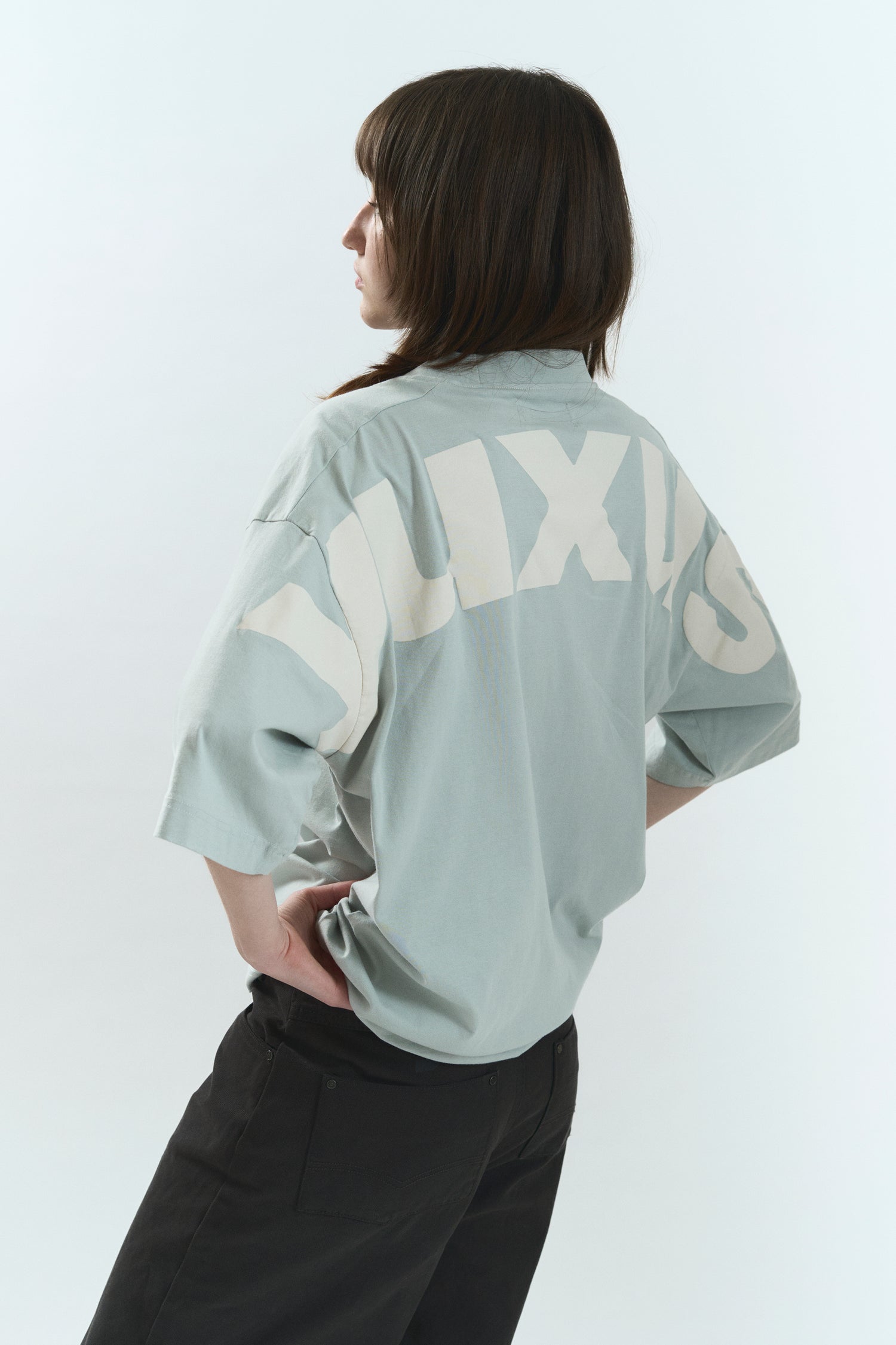 EMER "LOWERCASE" T-SHIRT LIGHT GREEN