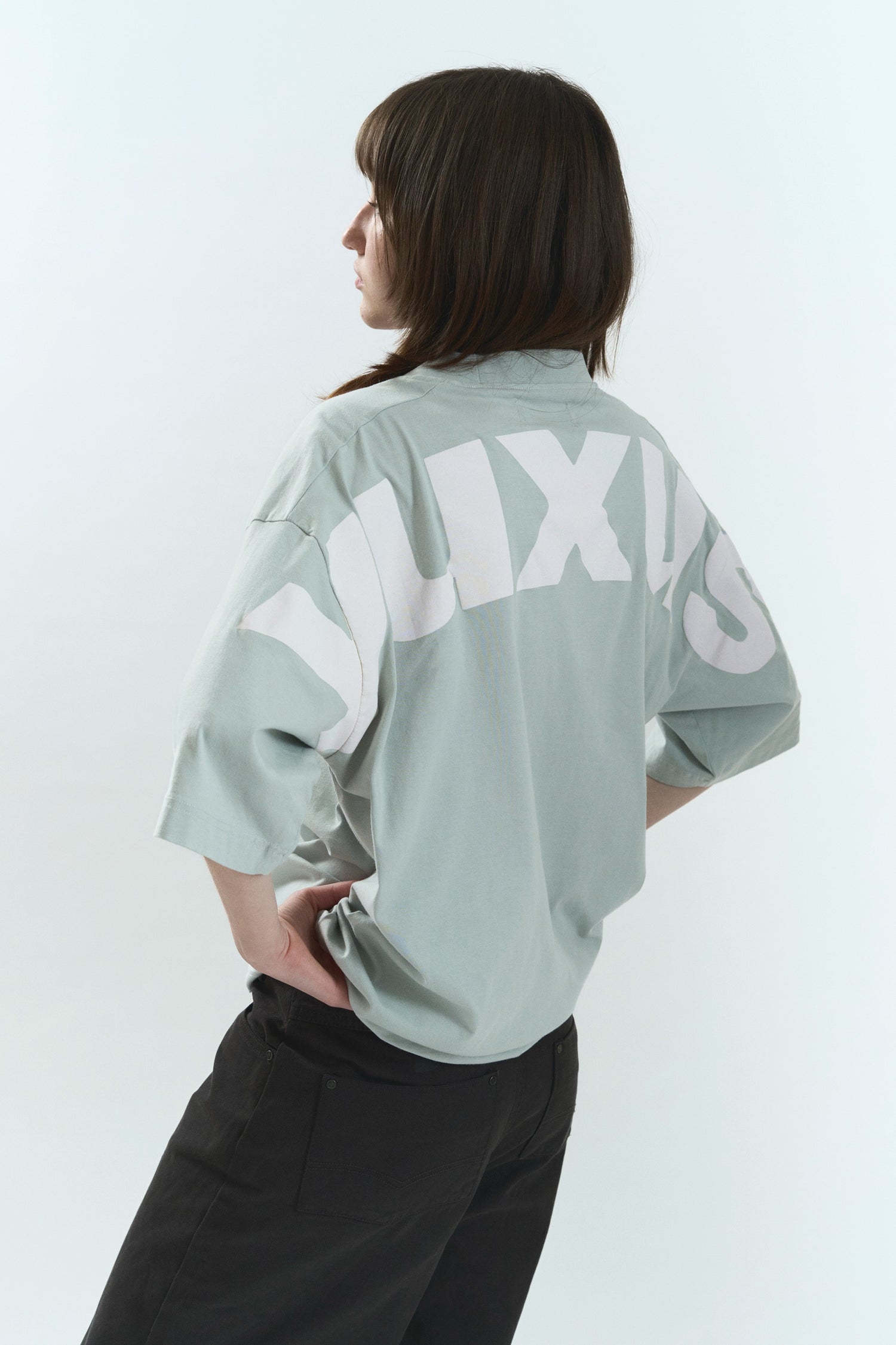 EMER "LOWERCASE" T-SHIRT LIGHT GREEN