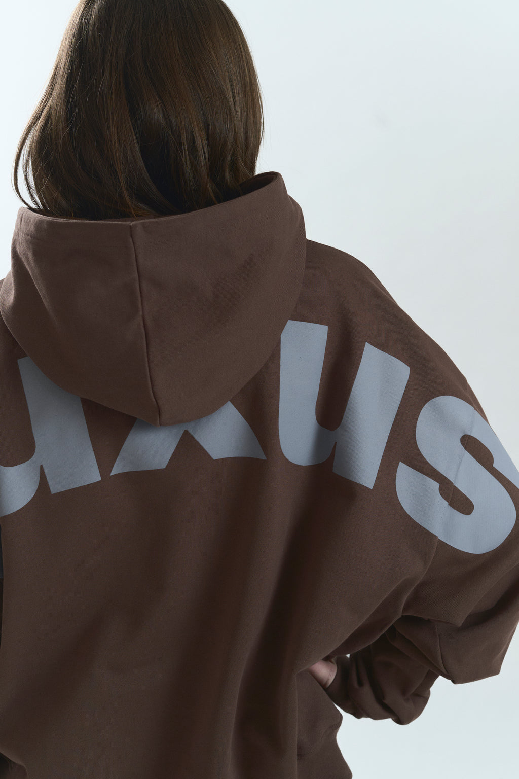 TRUFF "LOWERCASE" HOODIE BROWN