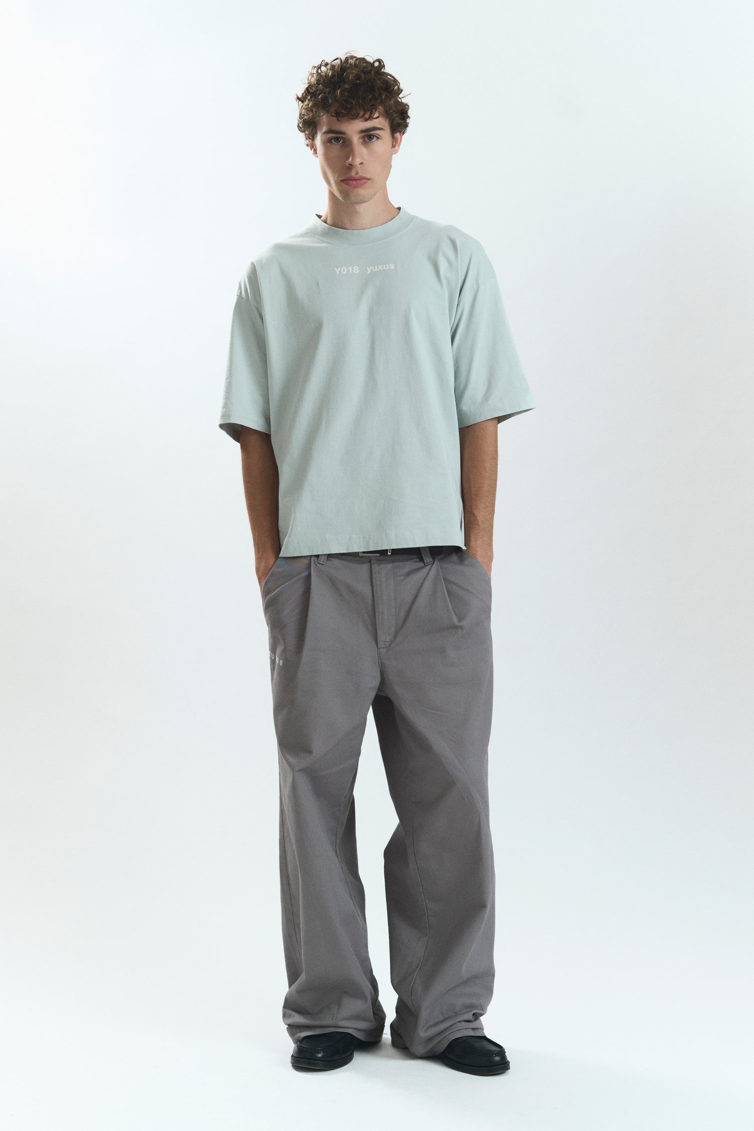 EMER "LOWERCASE" T-SHIRT LIGHT GREEN