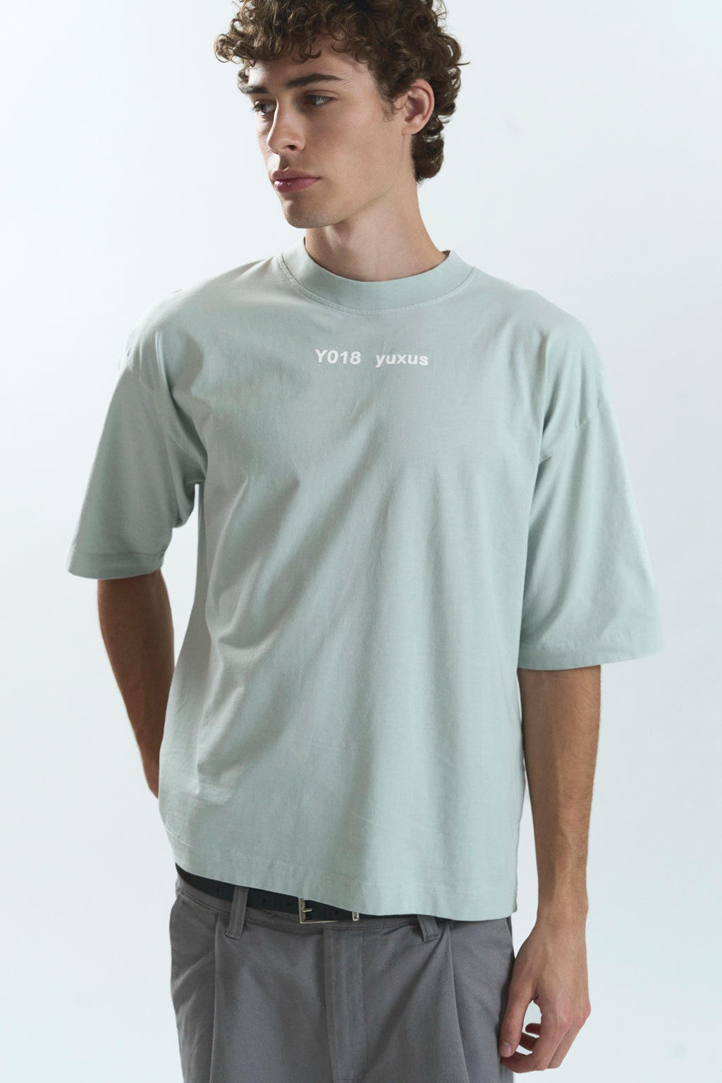 EMER "LOWERCASE" T-SHIRT LIGHT GREEN