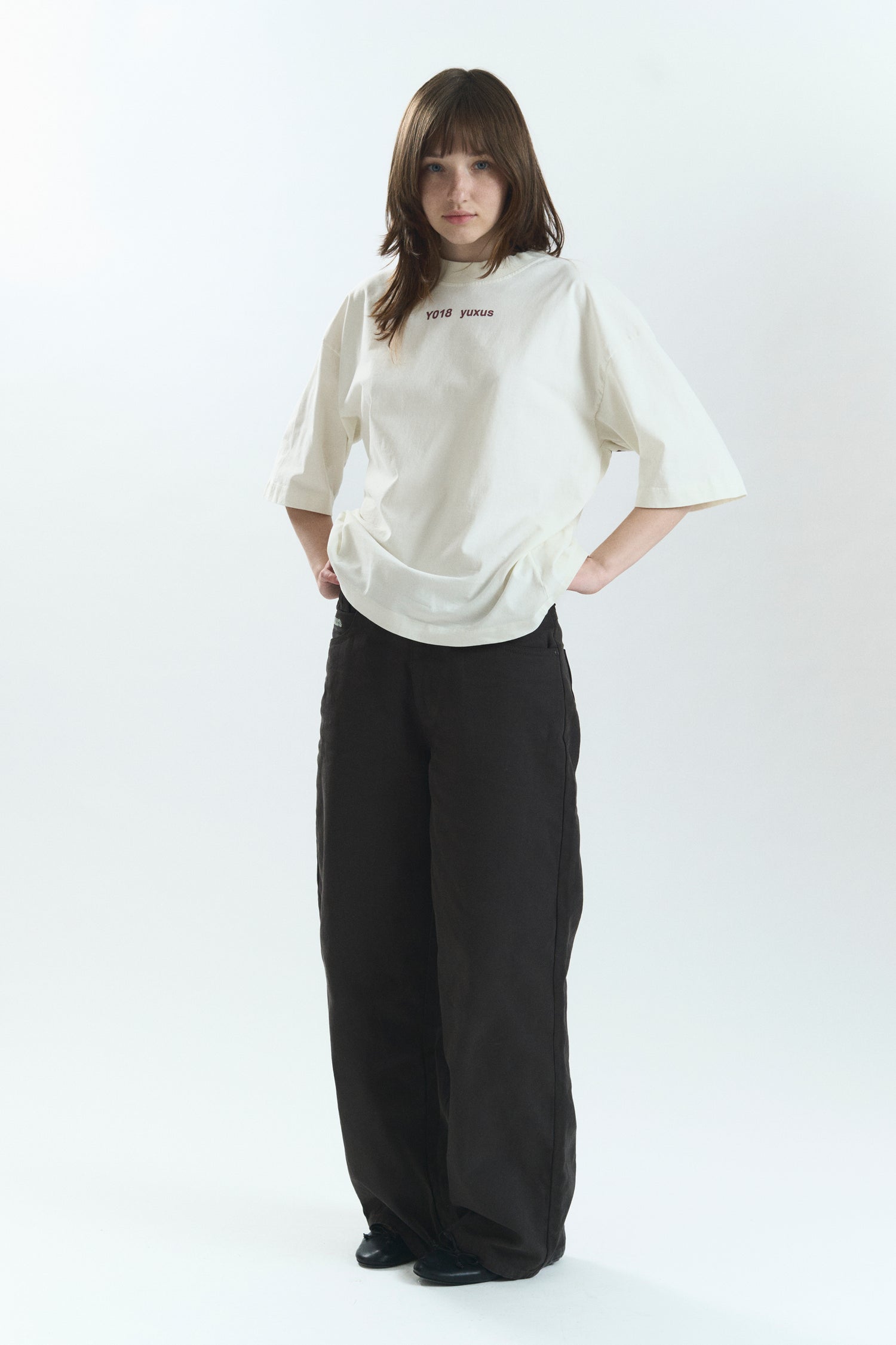 EASY "LOWERCASE" T-SHIRT WHITE