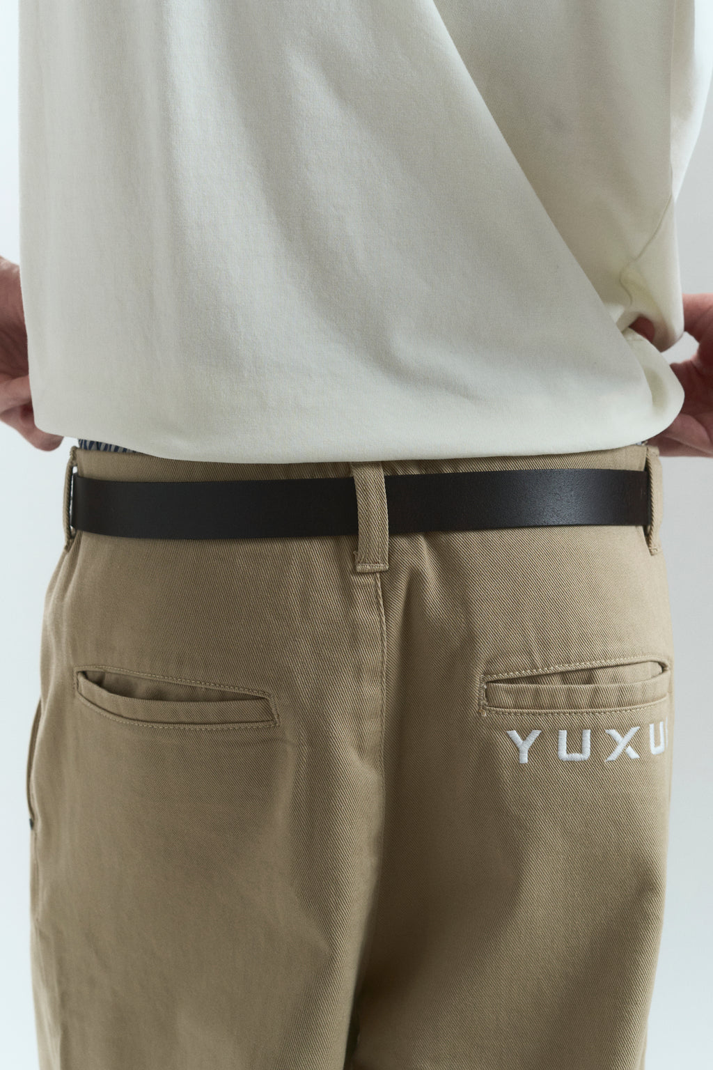 OBSID "LOWERCASE" BELT DARK BROWN