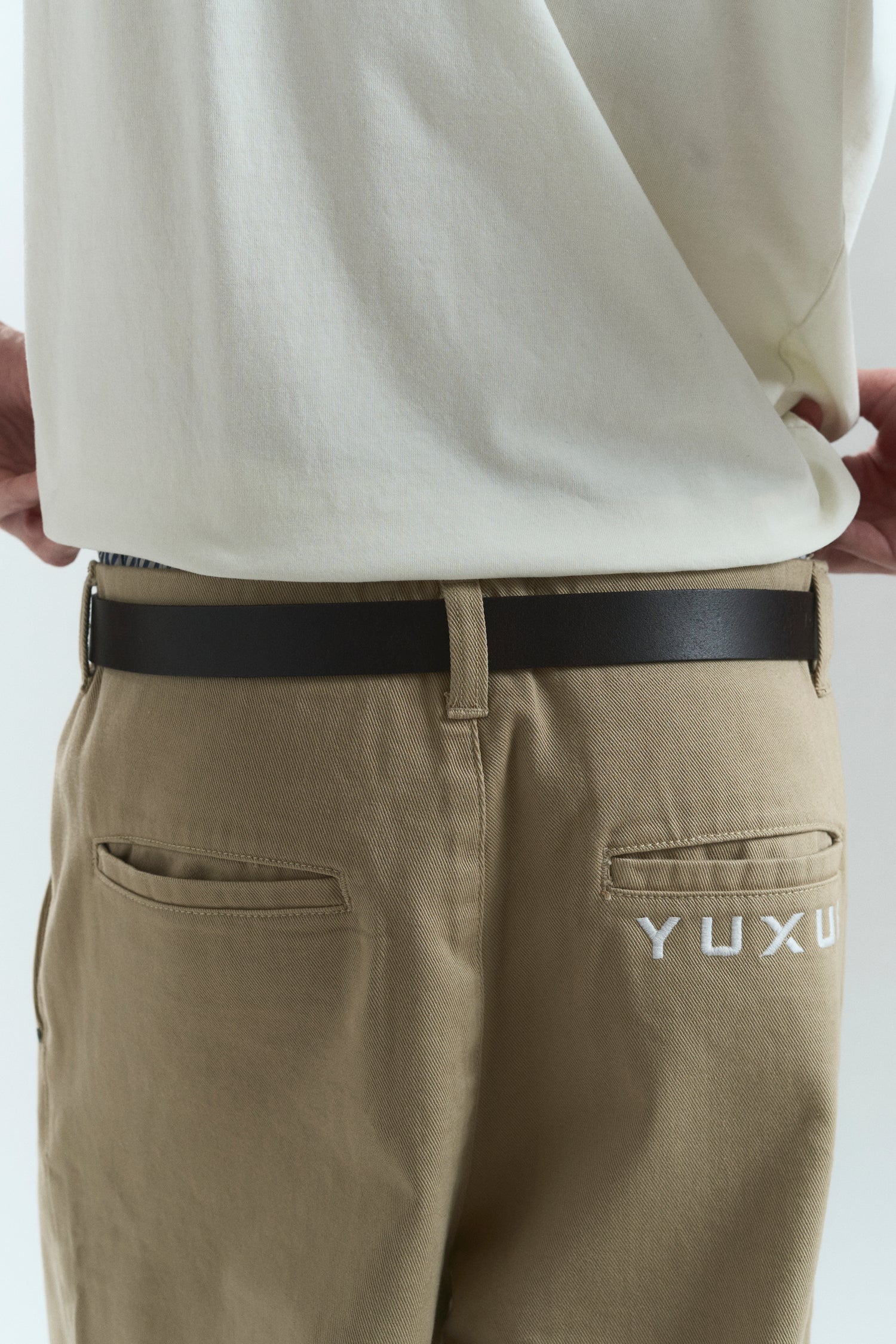 OBSID "LOWERCASE" BELT DARK BROWN